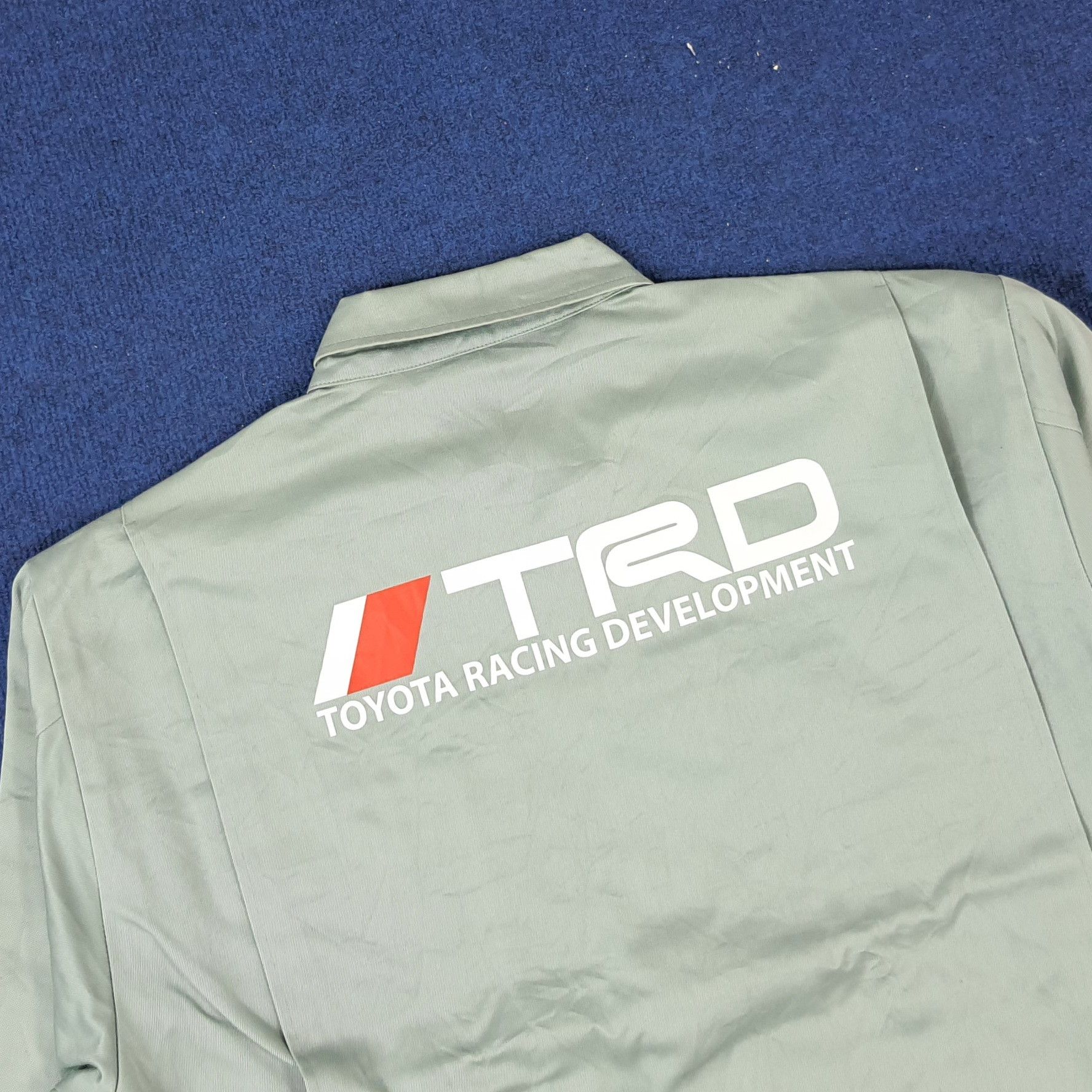 Japanese Brand × Vintage Vintage TRD Toyota Motor Sports Racing Staff Jakcet Size US M / EU 48-50 / 2 - 2 Thumbnail