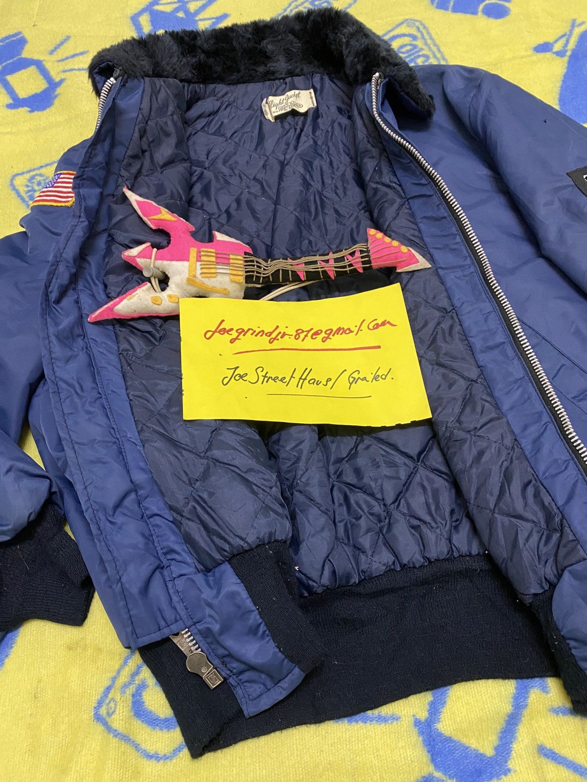Vintage Vintage Flight Jacket/ Bomber Size US L / EU 52-54 / 3 - 8 Thumbnail