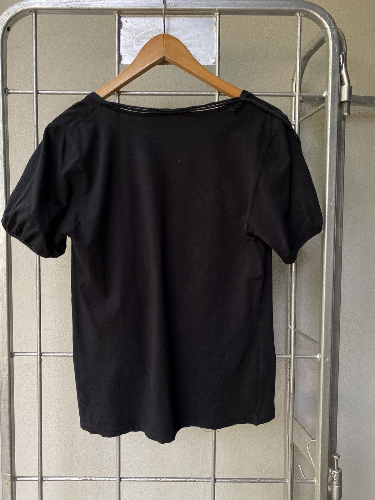Sunao Kuwahara Sunao Kuwahara black blouse Size ONE SIZE - 8 Thumbnail