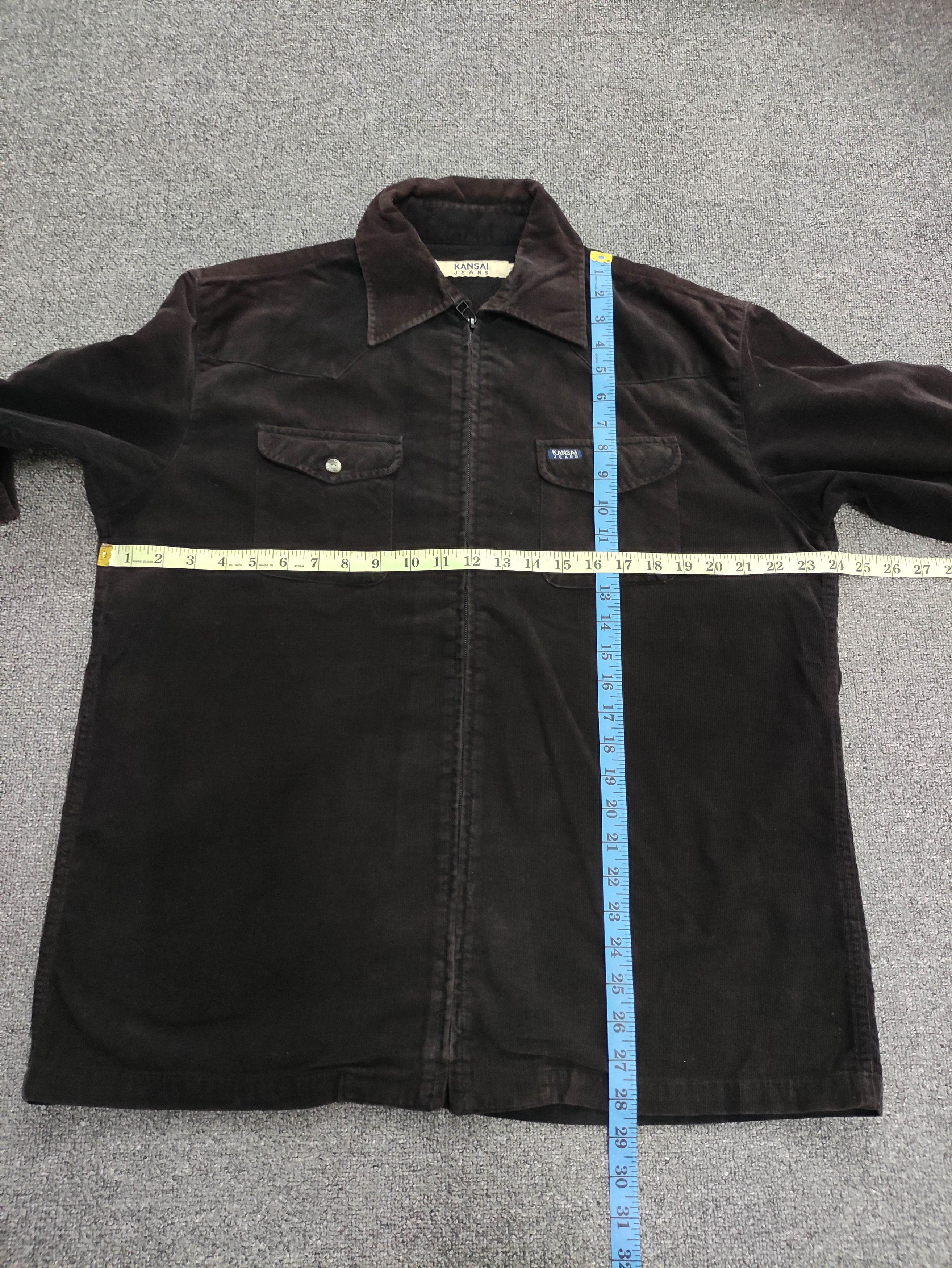 Kansai Yamamoto Vintaage Kansai Jeans Corduroy Jacket Zipper Size US L / EU 52-54 / 3 - 9 Thumbnail