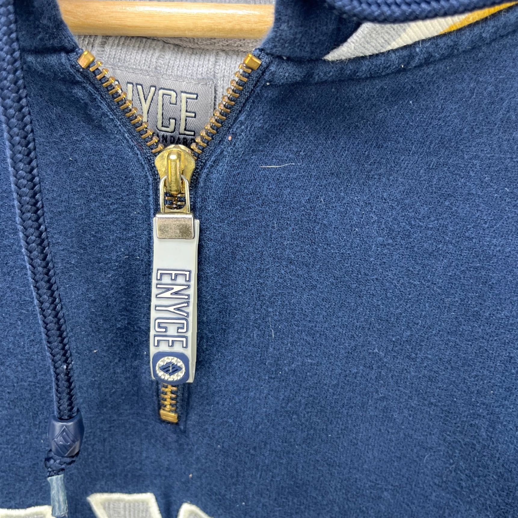 Enyce VINTAGE Enyce Hoodie Baggy 3XL Hip Hop Sean John Mens Blue Pullover Size US XXL / EU 58 / 5 - 4 Thumbnail