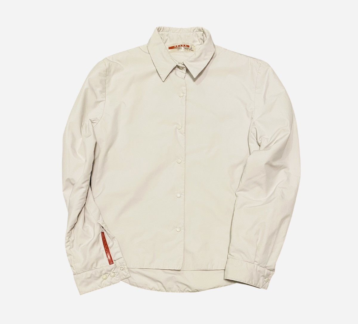 Prada White Jacket Prada Red Tab Size US S / EU 44-46 / 1 - 1 Thumbnail
