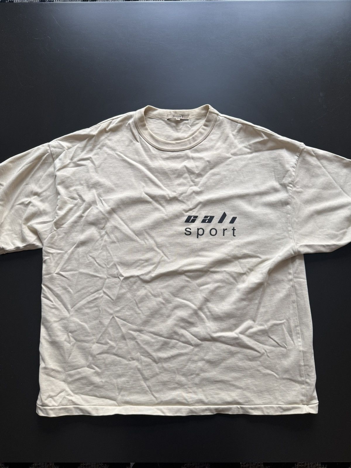 Yeezy YZY season 5 boxy T-shirt Size US M / EU 48-50 / 2 - 1 Thumbnail