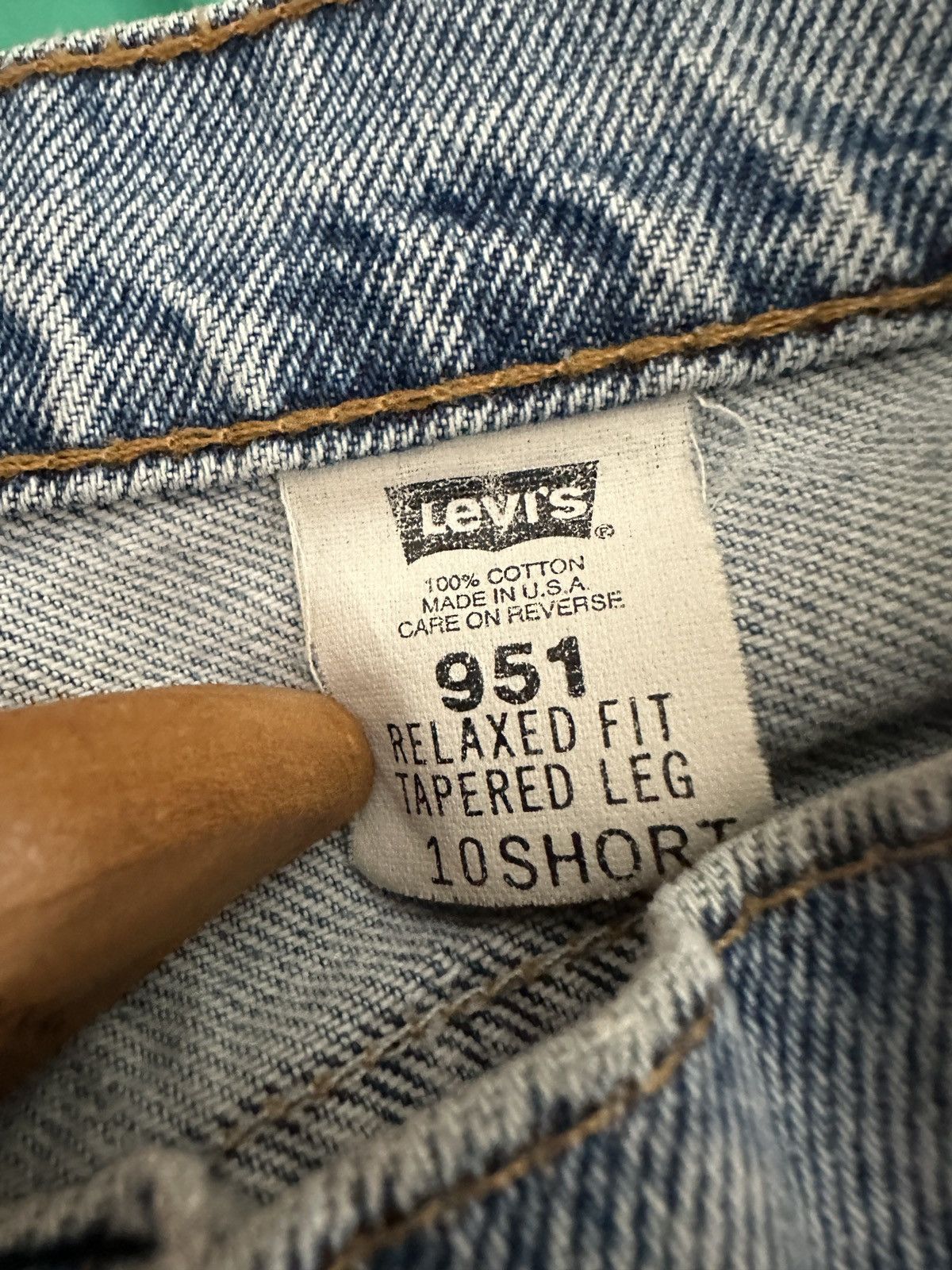 Levi's Vintage 90s Levi's Orange Tab 951 Denim Jeans Size 29" - 10 Thumbnail