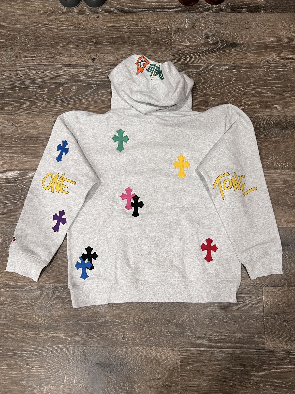 Chrome Hearts Chrome hearts Sex record 1 of 1 cross patches hoodie size XL Size US XL / EU 56 / 4 - 7 Thumbnail