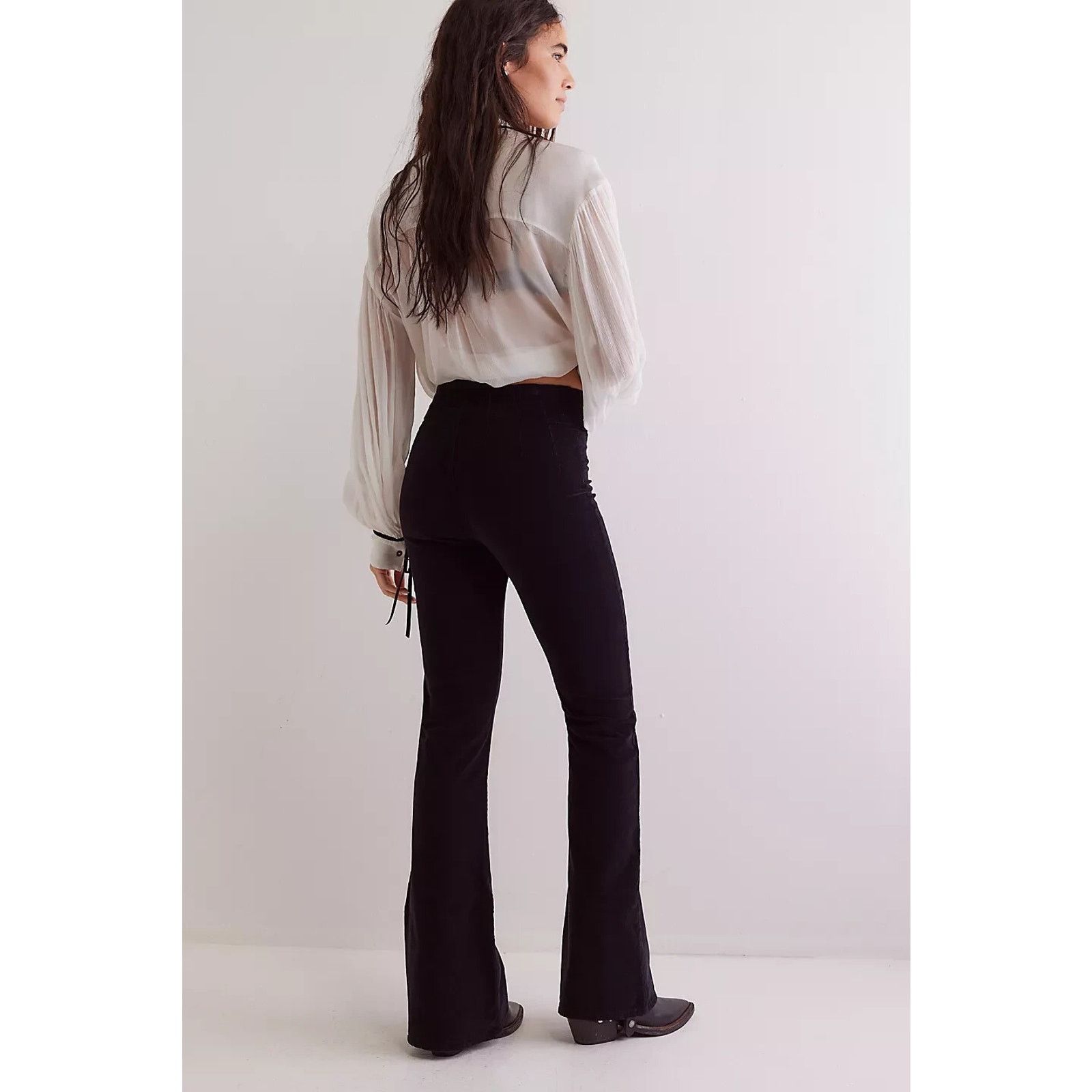 Free People We The Free X Free People Corduroy Flare Jeans 29 X 30.5 Size 29" - 2 Thumbnail