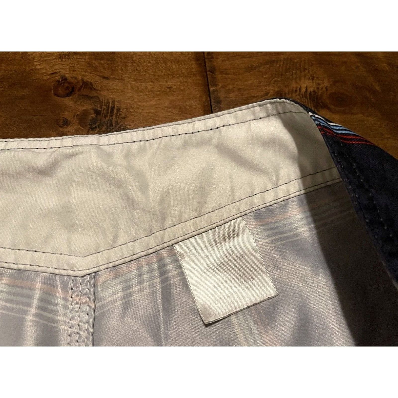 Billabong Billabong Y2K Plaid Navy Blue Swim Trunks Surf Board Shorts Suit Wear Men's 34 Size US 34 / EU 50 - 3 Thumbnail