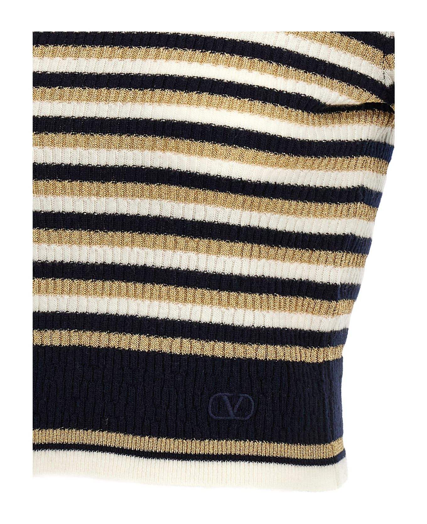 Valentino o1y0326 Crewneck Sweater in Multiolor Size M / US 6-8 / IT 42-44 - 4 Thumbnail