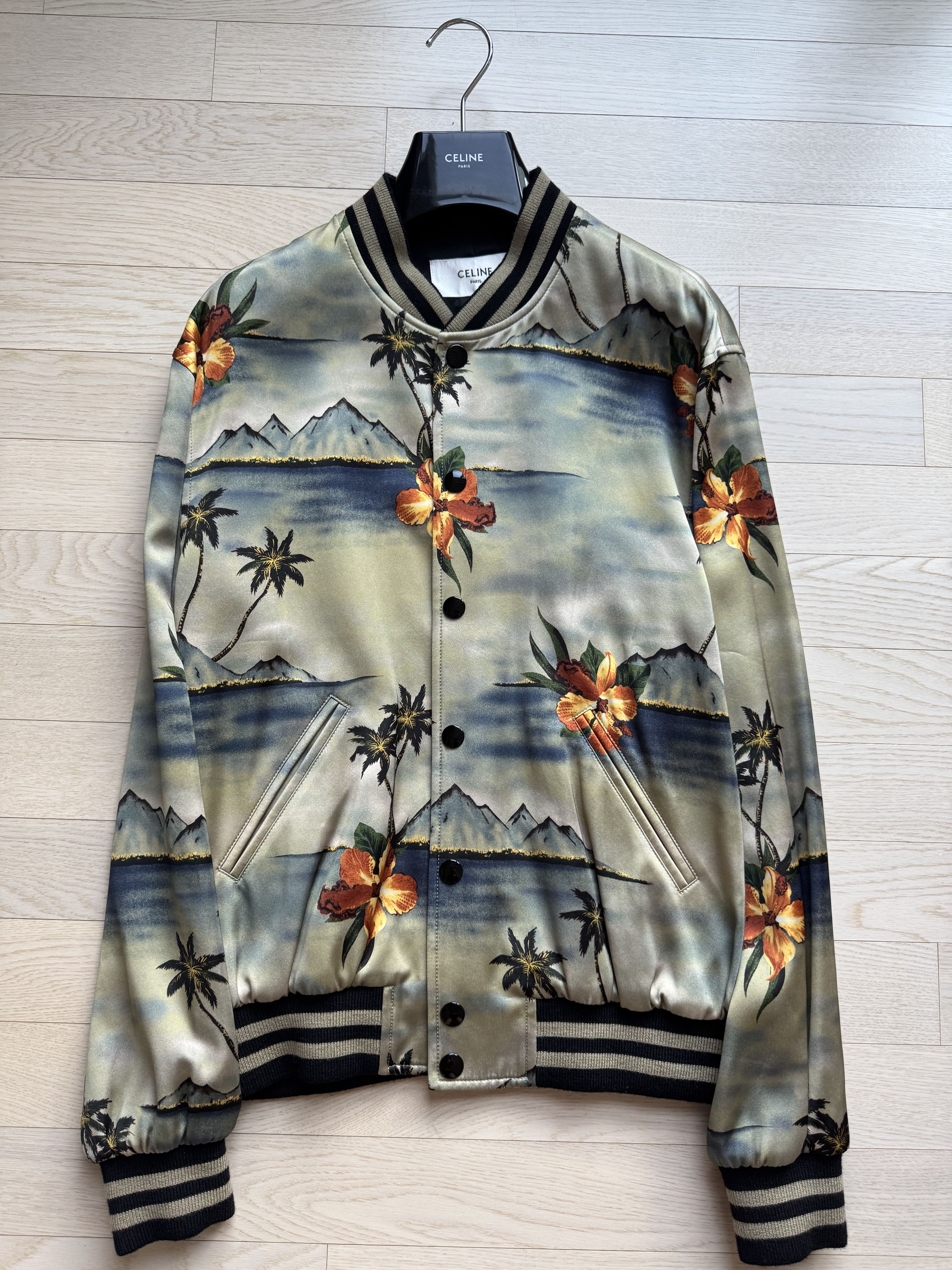 Celine SS23 Volcano Print Teddy Jacket Size US S / EU 44-46 / 1 - 1 Thumbnail
