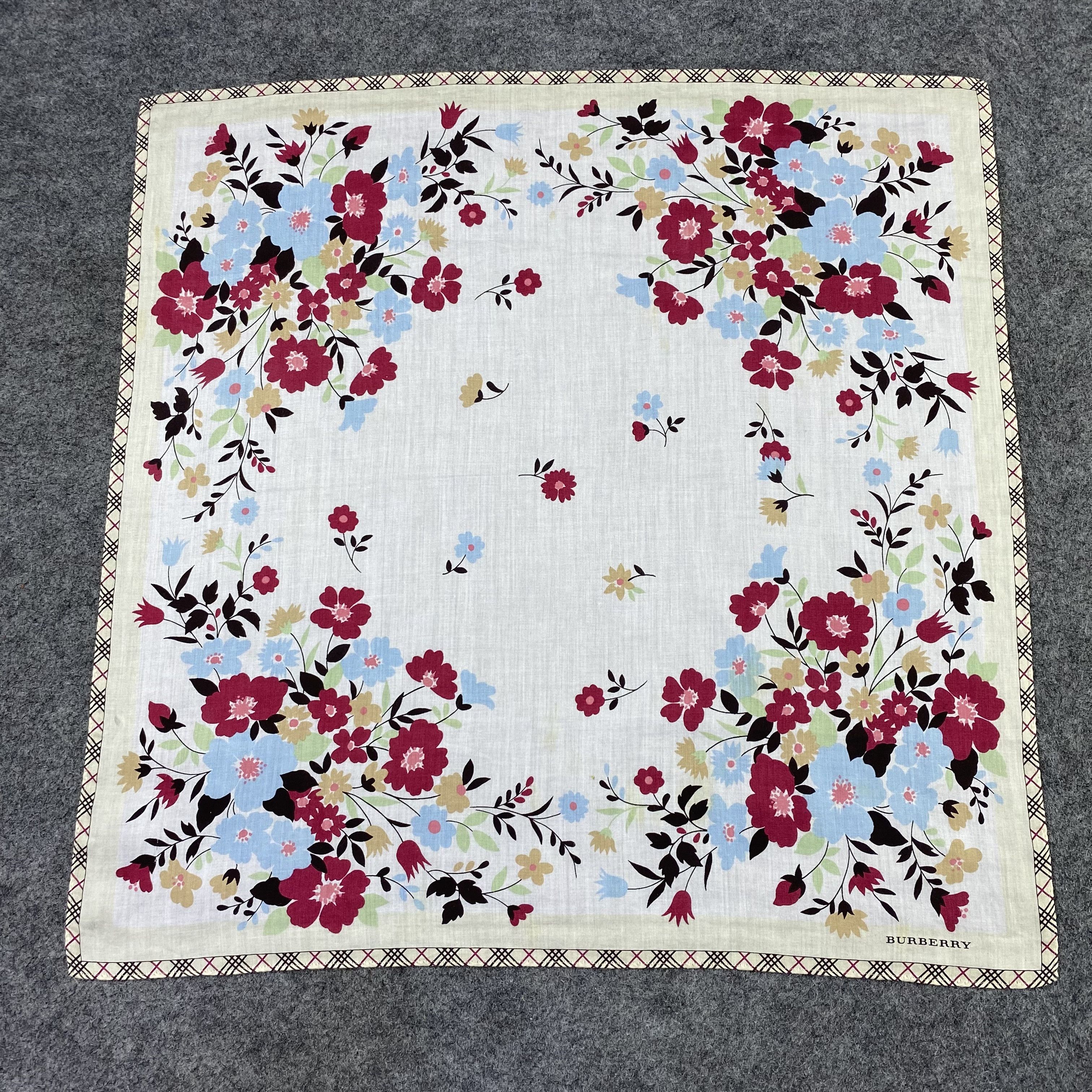 Burberry Burberry Handkerchief Neckerchief Bandana-B1936 Size ONE SIZE - 3 Thumbnail