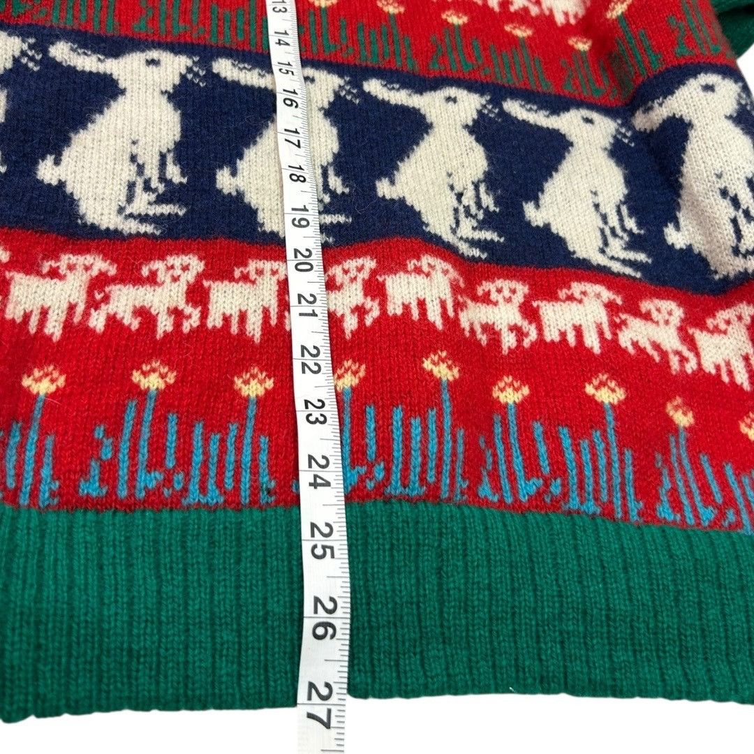 Other Vintage Irish Scene Hand Loomed 100% Pure Wool Sweater Rabbi Size US M / EU 48-50 / 2 - 6 Thumbnail