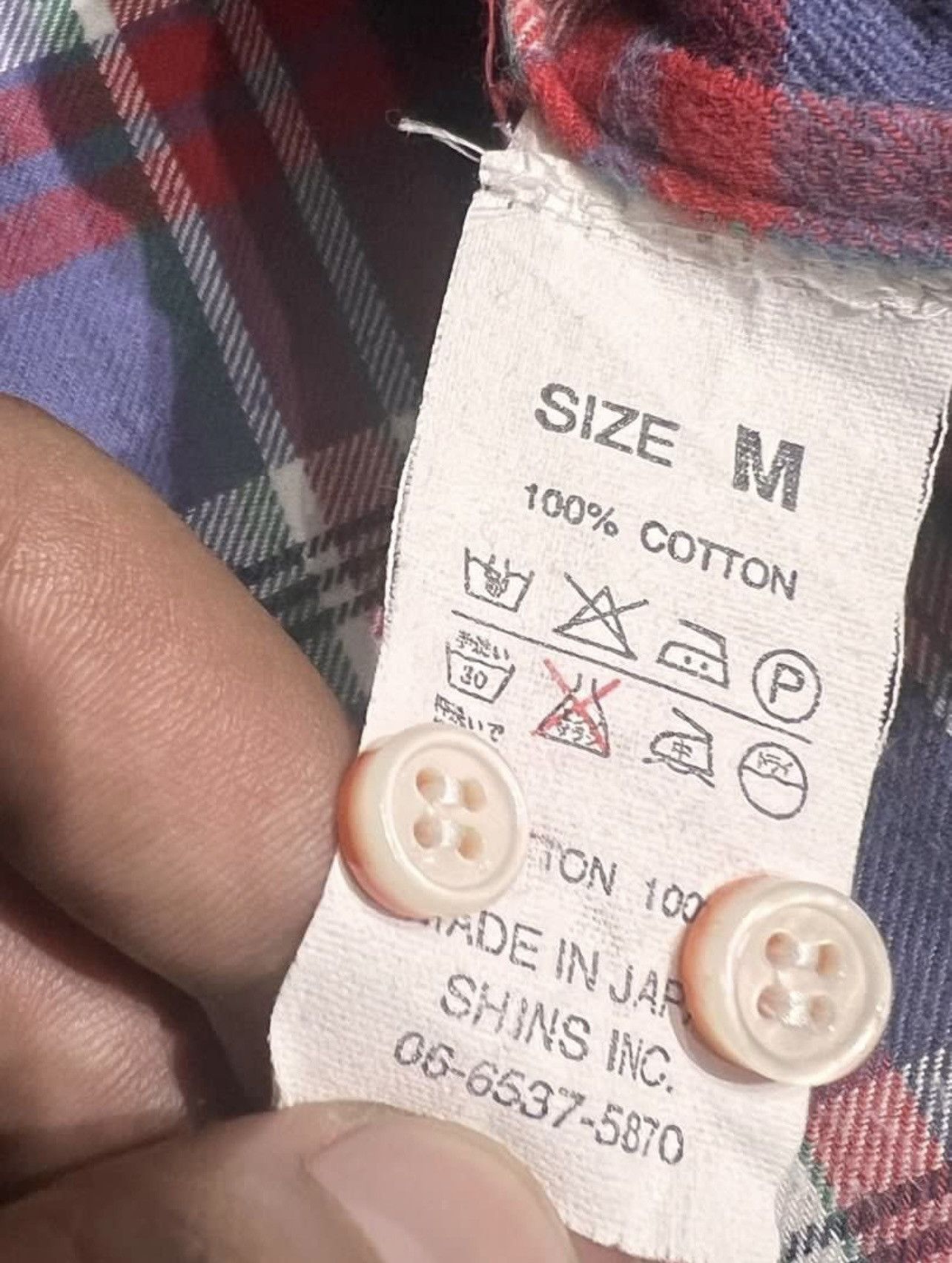 Denime DENIME Button Up Shirt Japan Denime Japan Denimhead Size US M / EU 48-50 / 2 - 10 Thumbnail