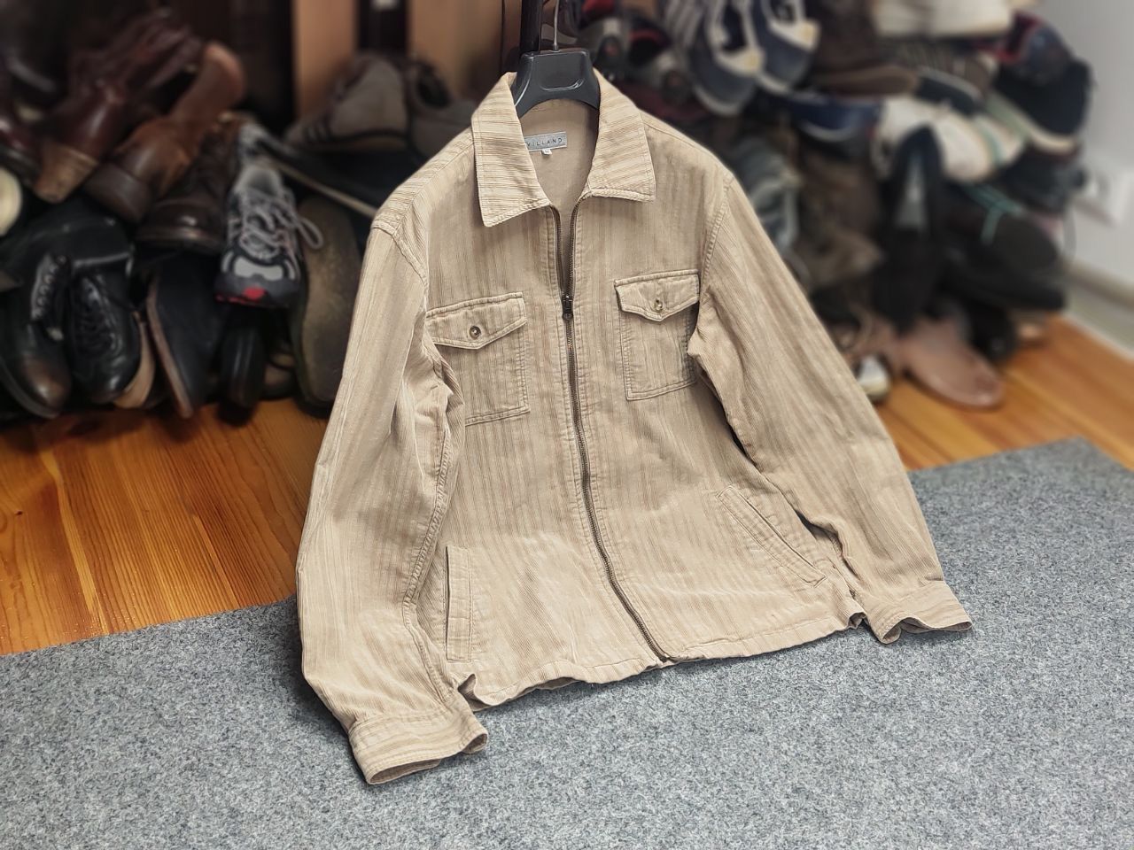 Japanese Brand Villand Vintage Japan Made Overshirt Zip Light Pocket jacket Size US M / EU 48-50 / 2 - 15 Thumbnail