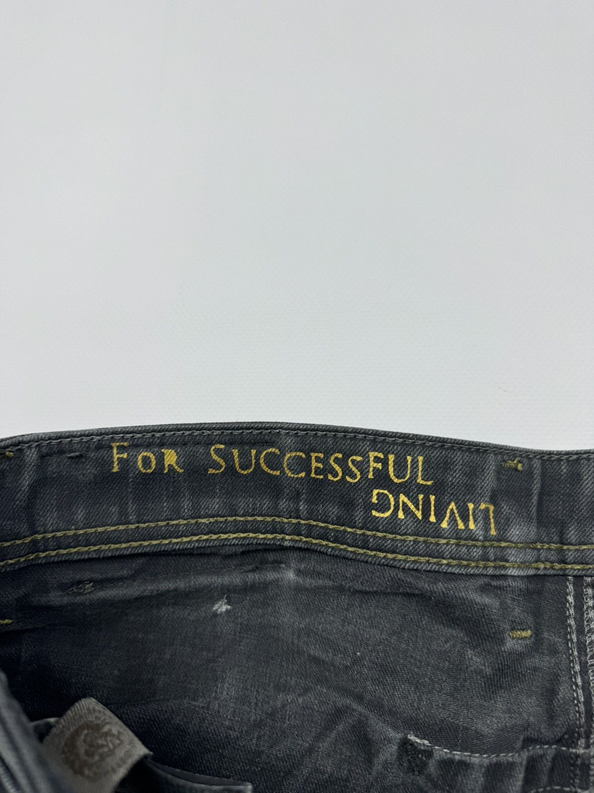 Diesel Vintage Diesel Braddom Washed Straight Fit Men's Jeans Size US 33 - 15 Thumbnail