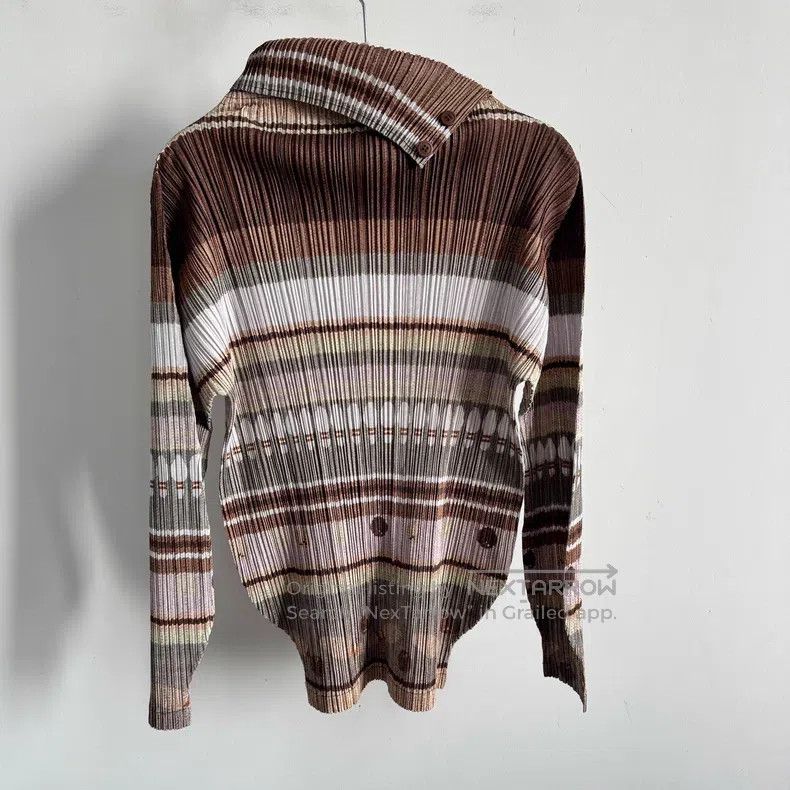 Issey Miyake Issey Miyake Brown Long Sleeve Size L / US 10 / IT 46 - 1 Thumbnail