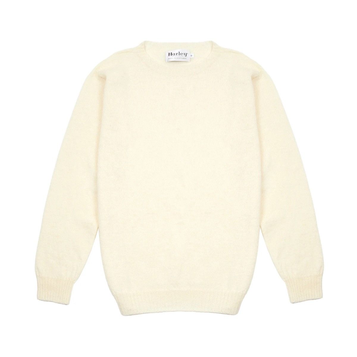 Harley of Scotland Shetland Crew Neck Sweater Size US S / EU 44-46 / 1 - 1 Preview