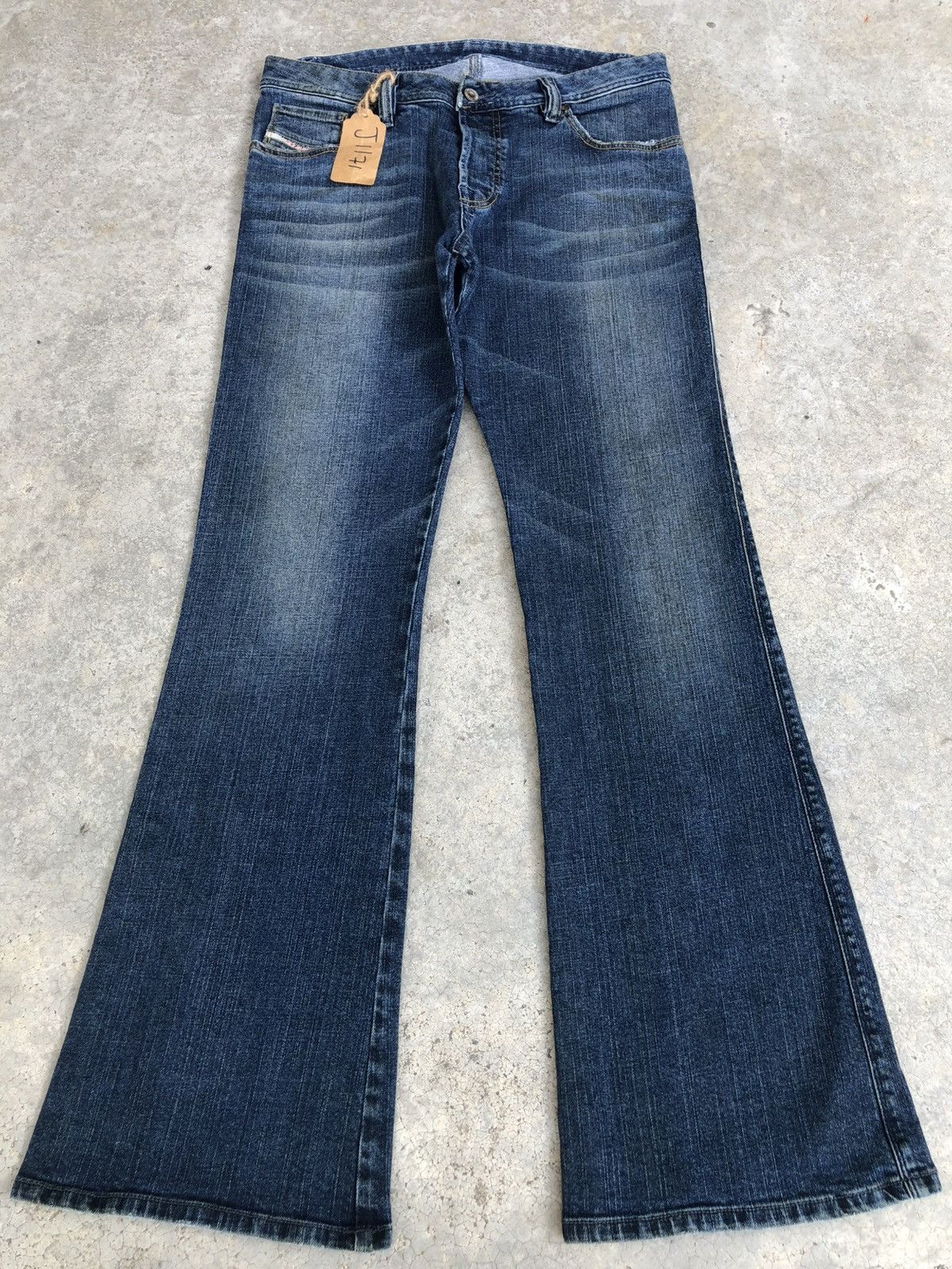 If Six Was Nine Japanese Diesel Flared Jeans Distressed Jeans Size US 32 / EU 48 - 1 Thumbnail