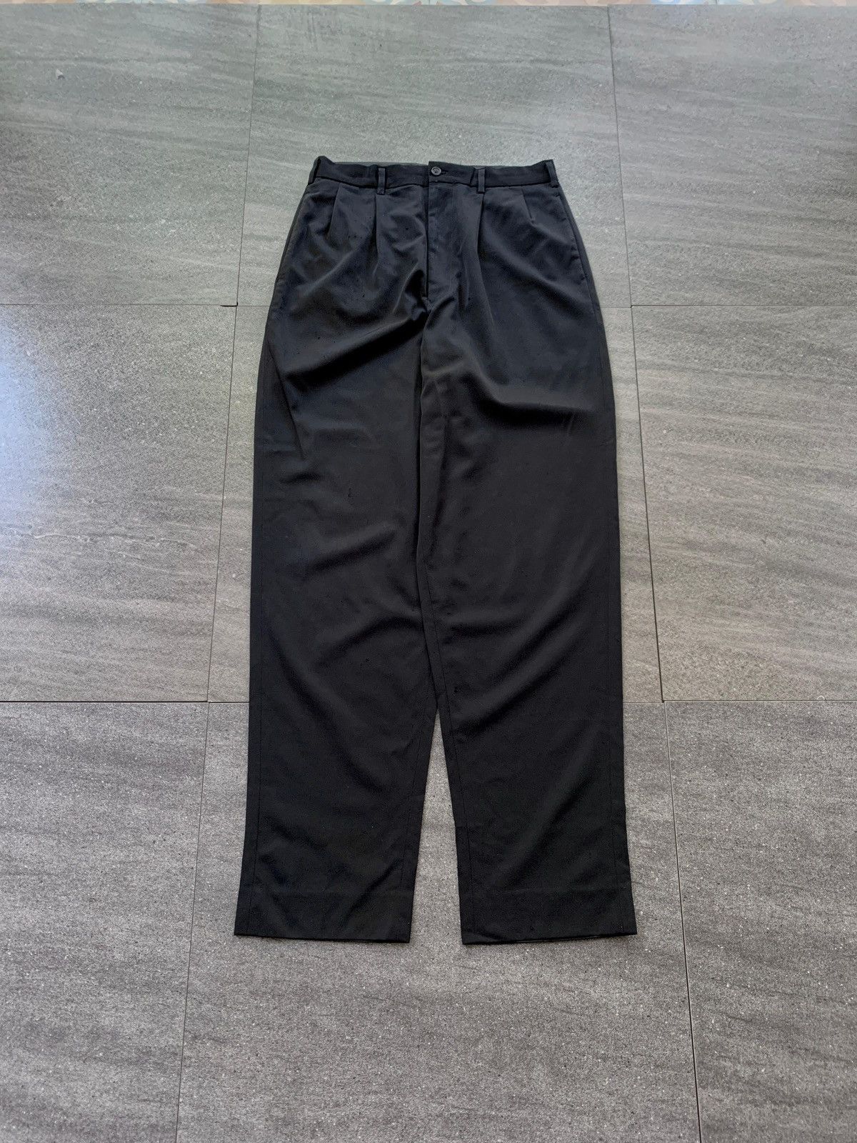 Yohji Yamamoto FREE TAX! Ys for Men Wool Balloon Trousers Size US 31 - 2 Thumbnail