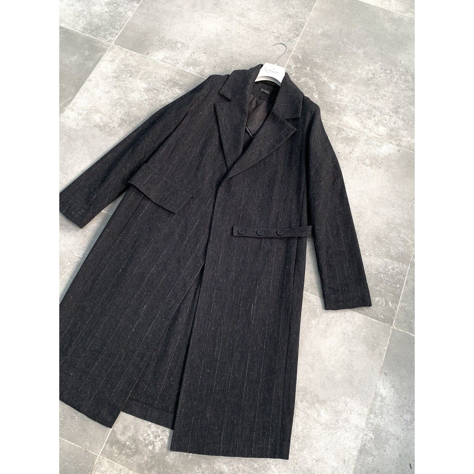 Annette Gortz × Designer Women's ANNETTE GORTZ LINEN Trench Coat Jacket EU 38 UK 10 Size M / US 6-8 / IT 42-44 - 2 Thumbnail