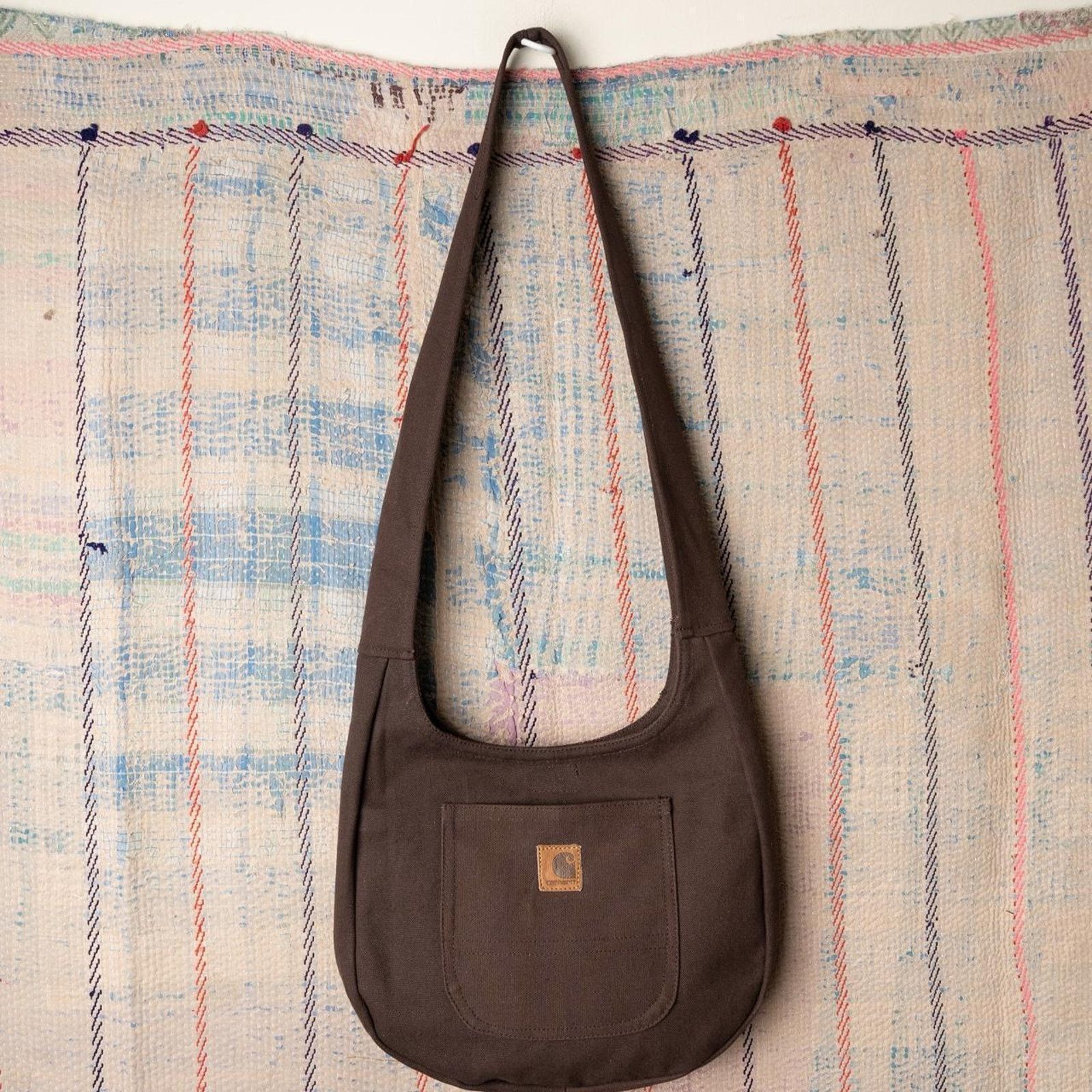 Carhartt Upcycled handmade carhartt sling bag Size ONE SIZE - 1 Thumbnail