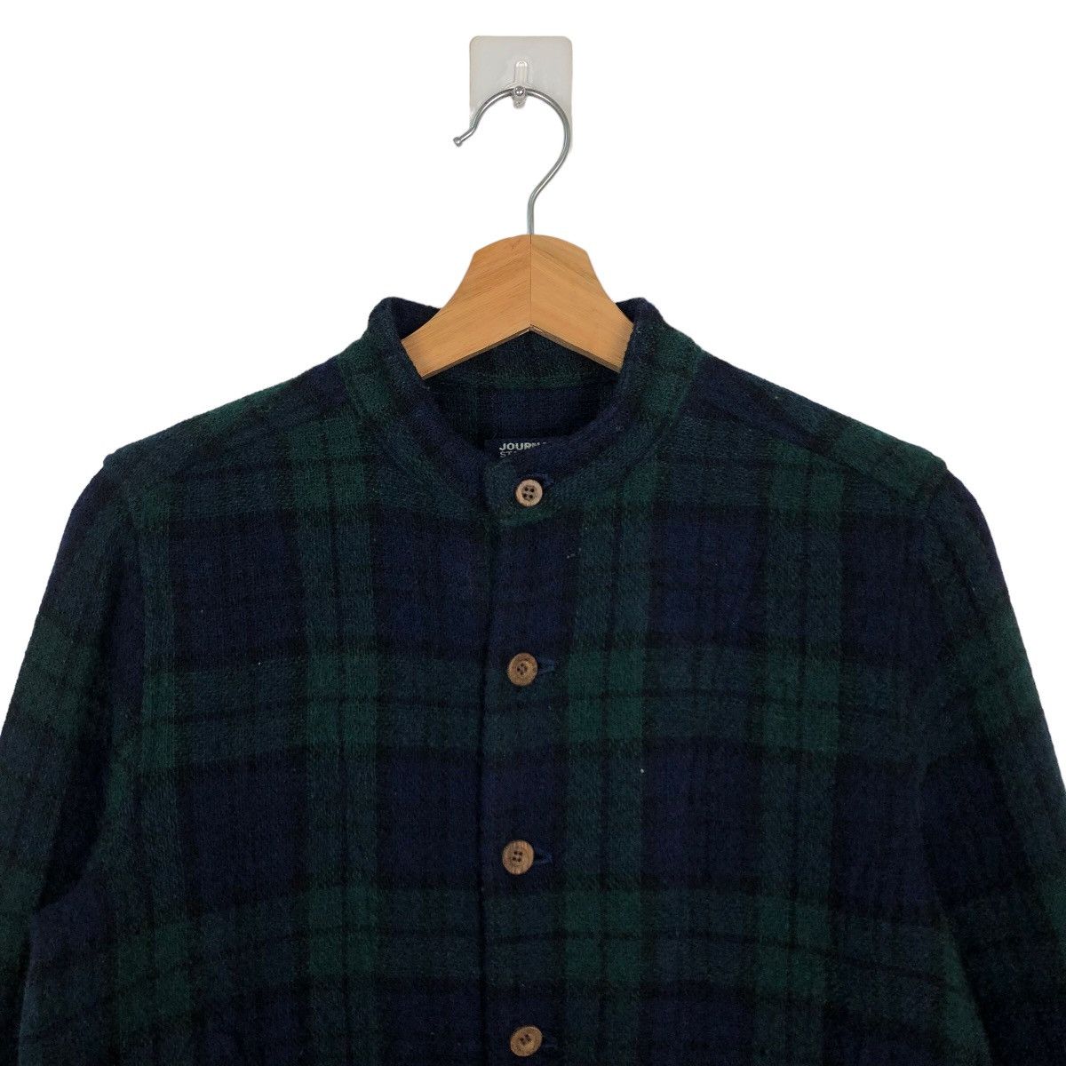 Issey Miyake FLANNEL JACKET TARTAN DESIGN JOURNAL STANDARD ISSEY MIYAKE Size US M / EU 48-50 / 2 - 2 Thumbnail