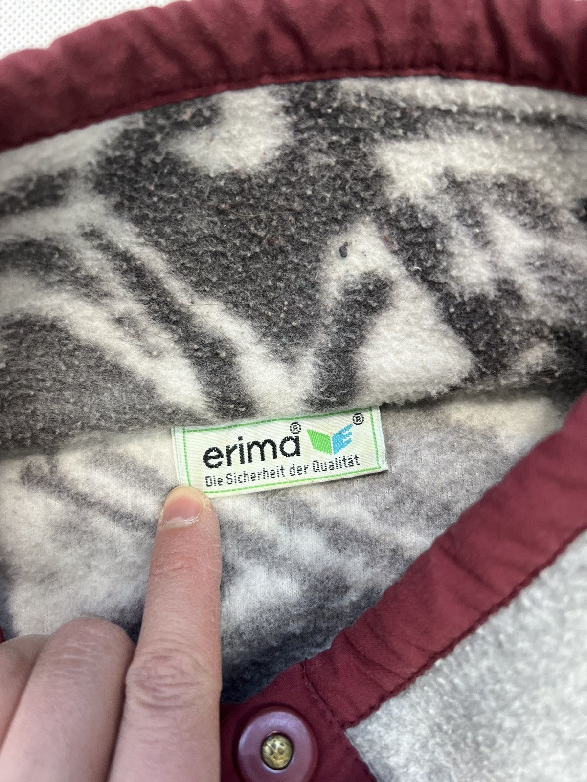 Vintage Fleece Jacket Erima Vintage 90’s Patterns Size US XXL / EU 58 / 5 - 2 Thumbnail