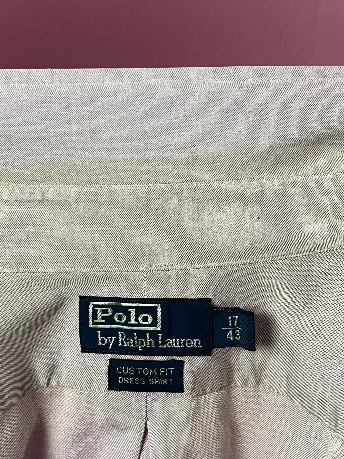 Polo Ralph Lauren × Vintage Polo by Ralph Lauren Vintage Men's Oxford Dress Shirt - L Size US L / EU 52-54 / 3 - 5 Thumbnail