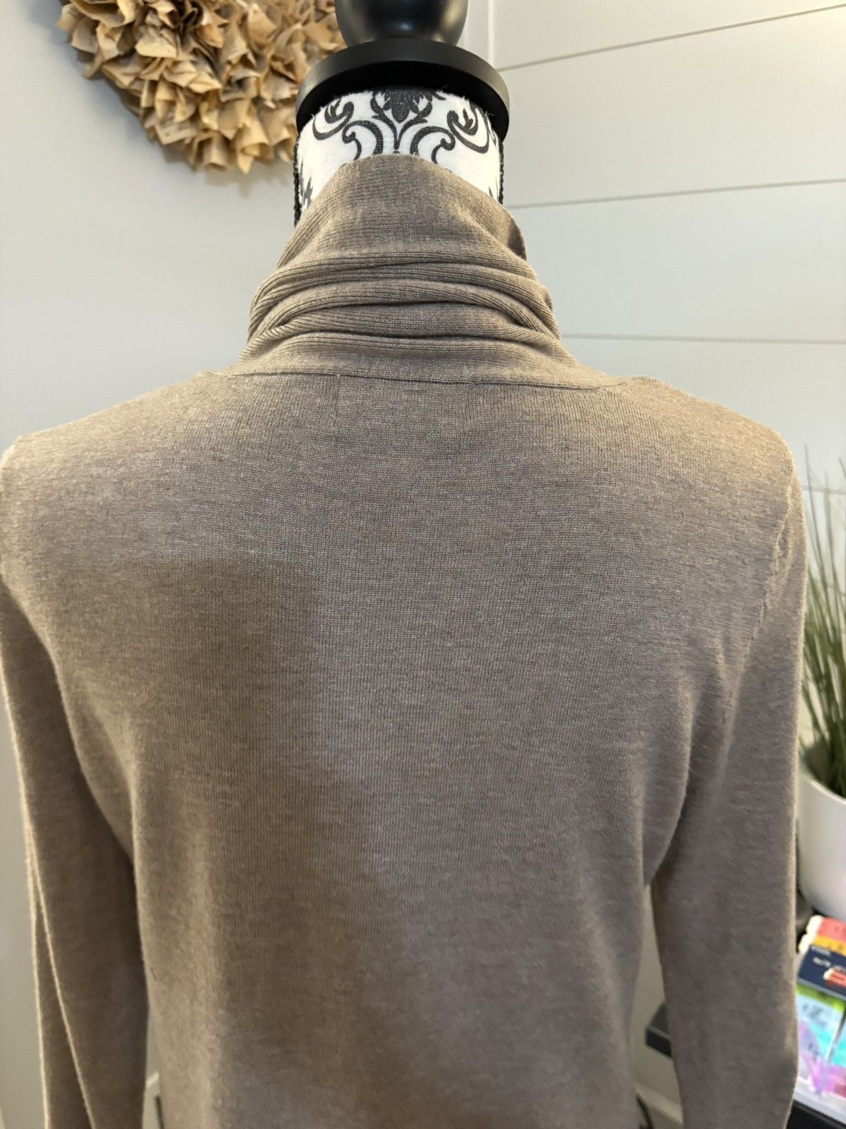 Other Tan size medium open front cardigan sweater Size M / US 6-8 / IT 42-44 - 6 Thumbnail