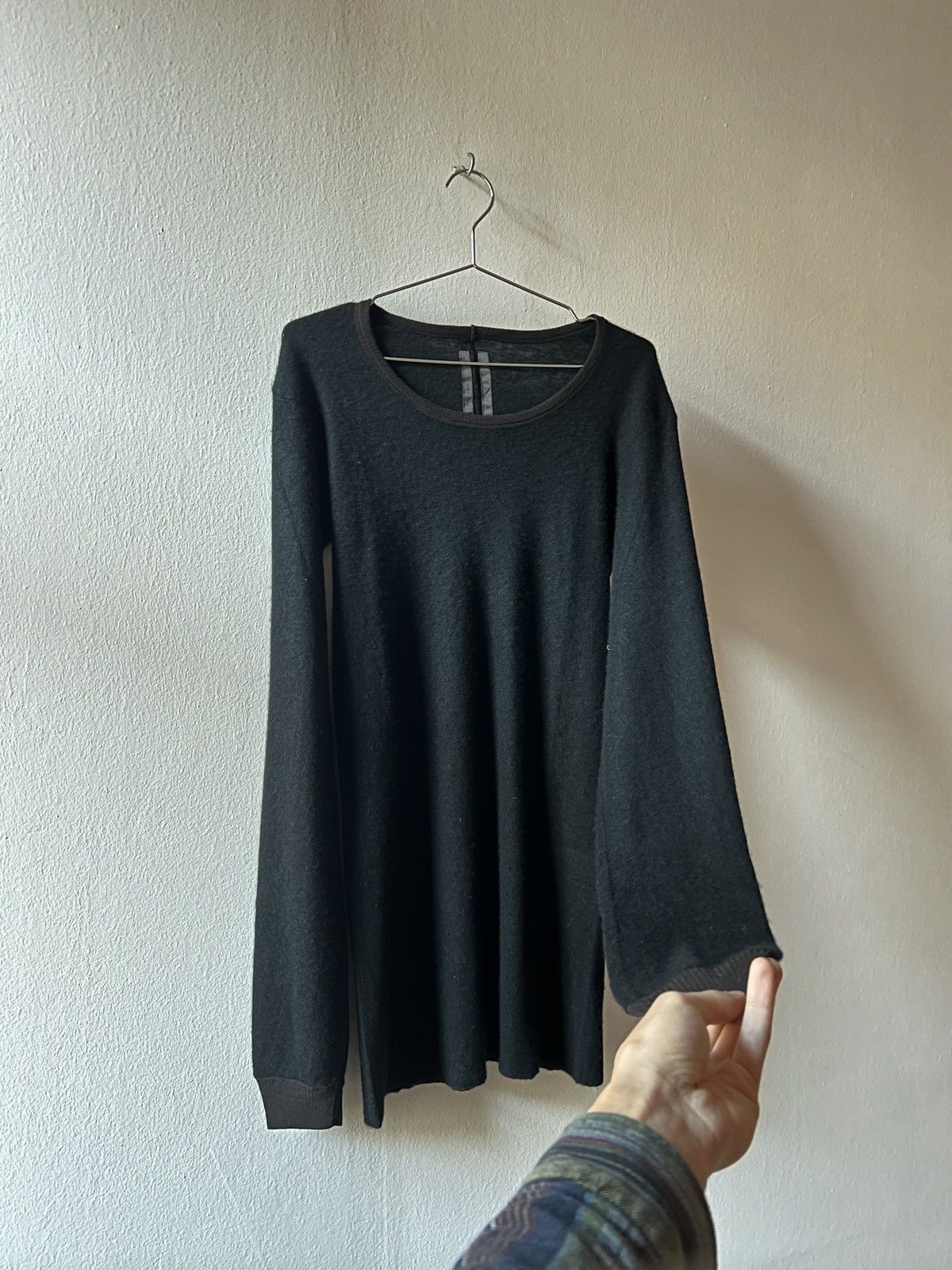 Rick Owens Rick Owens F/W 2009 Crust Longline Knit Sweater Cashmere Size US L / EU 52-54 / 3 - 10 Thumbnail