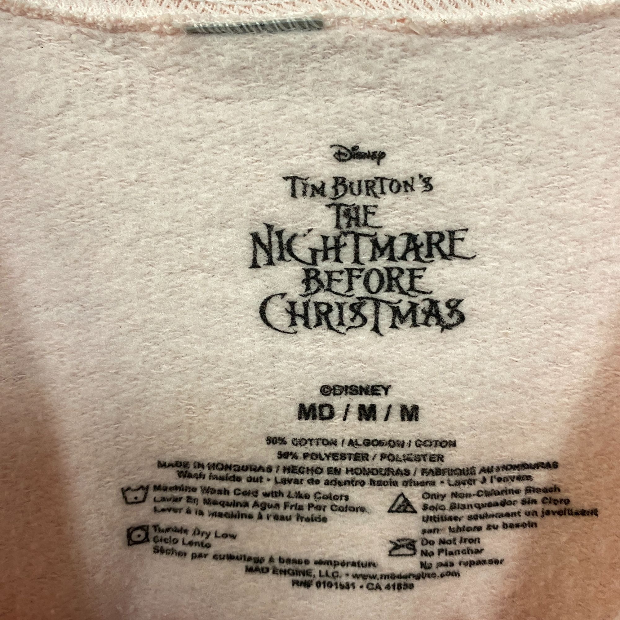 Disney Disney The Nightmare Before Christmas Graphic Crewneck Sweat Size M / US 6-8 / IT 42-44 - 5 Thumbnail