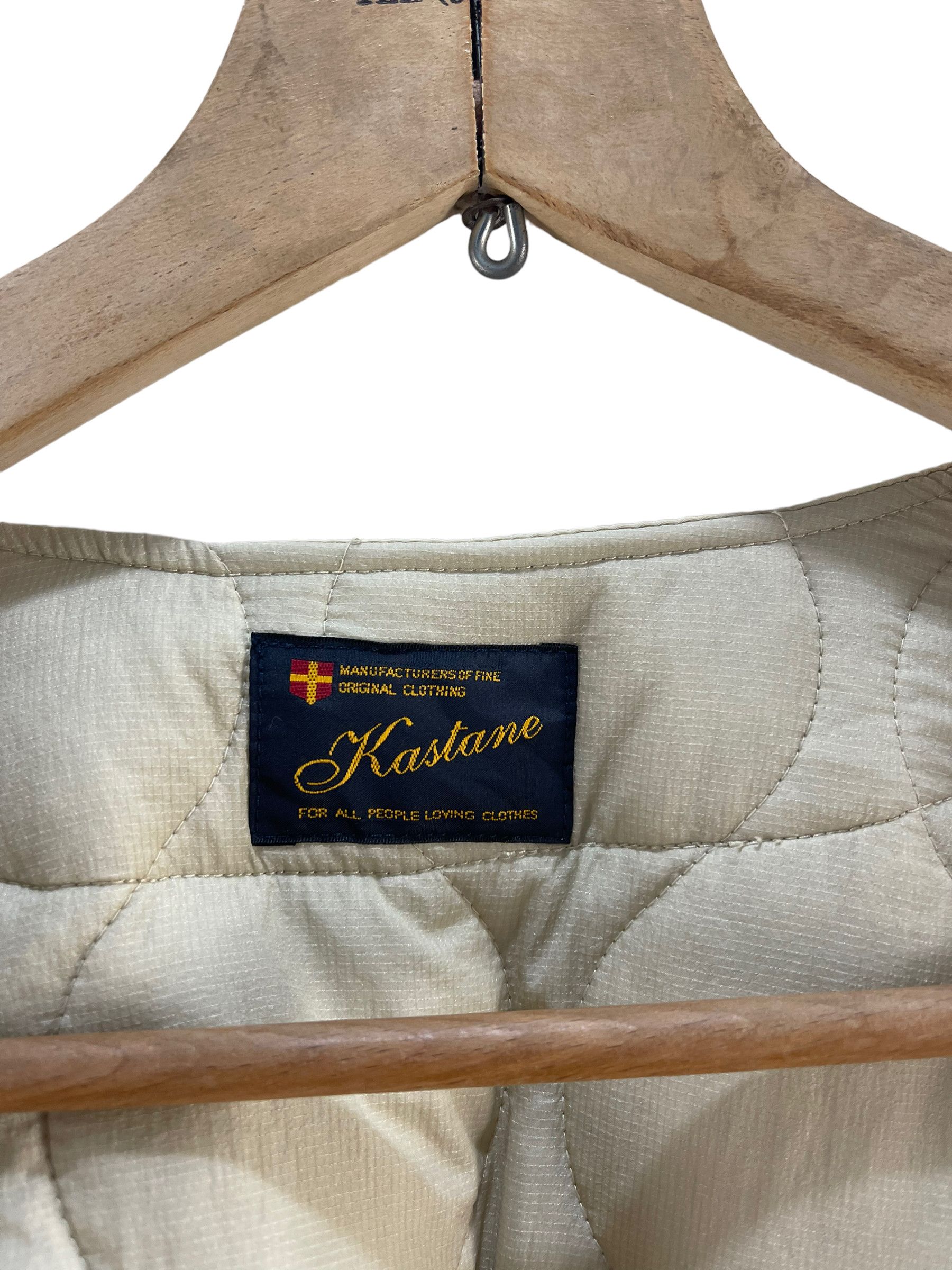 Japanese Brand Kastane Quilted Jacket Size US L / EU 52-54 / 3 - 9 Thumbnail