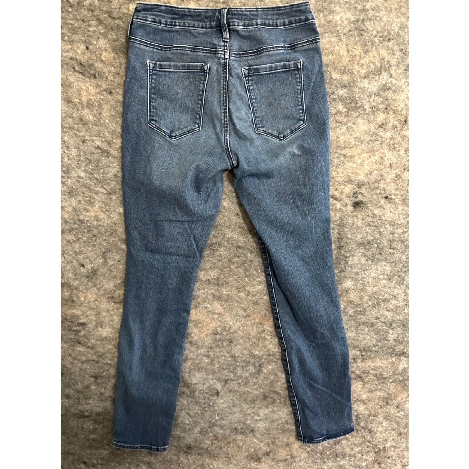 Athleta Athleta Jeans Womens Blue Medium Wash Denim Skinny Size 6 Regular 5-Pocket Design Comfort Winter Size 28" / US 6 / IT 42 - 2 Thumbnail