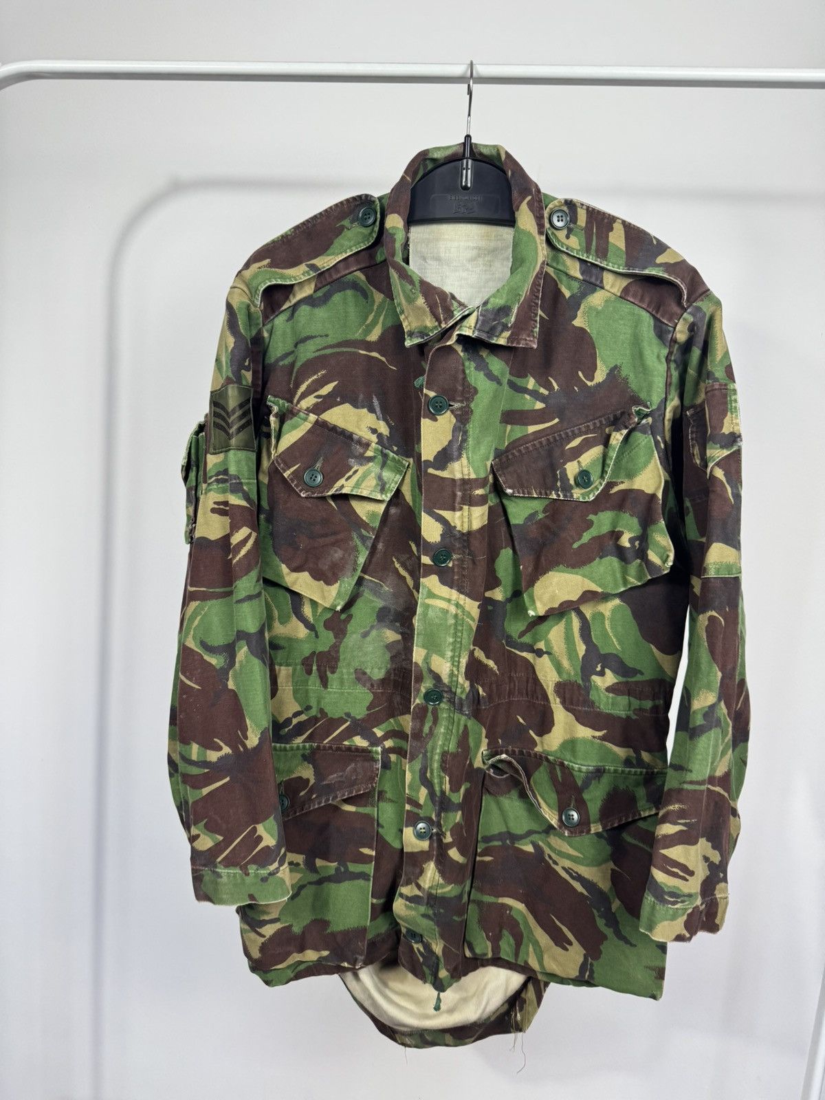 Other Vintage British Army DPM Camo Combat Smock Military Jacket Size US L / EU 52-54 / 3 - 2 Thumbnail