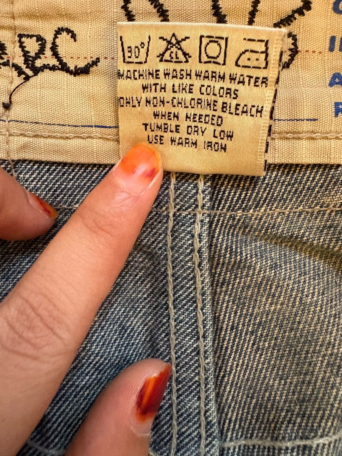 Ecko Unltd. Vintage Ecko Carpenter Mud Wash Ripped Baggy Wide Jean Size US 40 / EU 56 - 11 Thumbnail