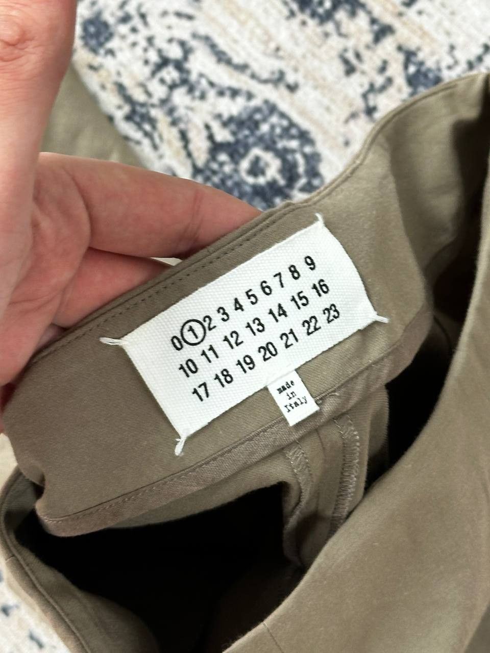 Maison Margiela Maison Margiela Luxury Casual Khaki Trousers Size 30" / US 8 / IT 44 - 9 Thumbnail