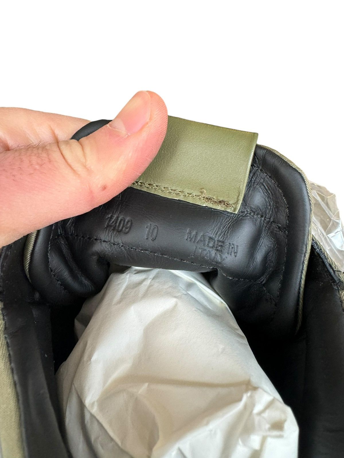 Rhude 2019 Unreleased V1 Hi Nylon Green Size US 10 / EU 43 - 7 Thumbnail