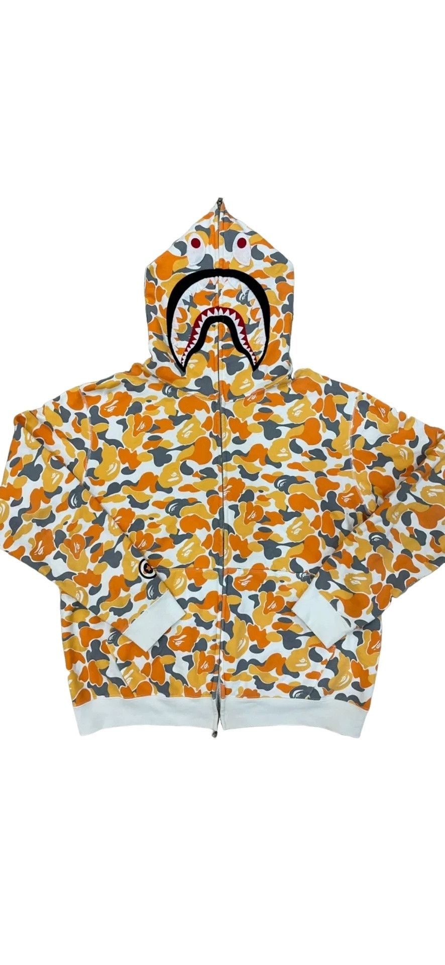 Bape BAPE Fukuoka Camo Shark Hoodie Size M Size US M / EU 48-50 / 2 - 1 Thumbnail