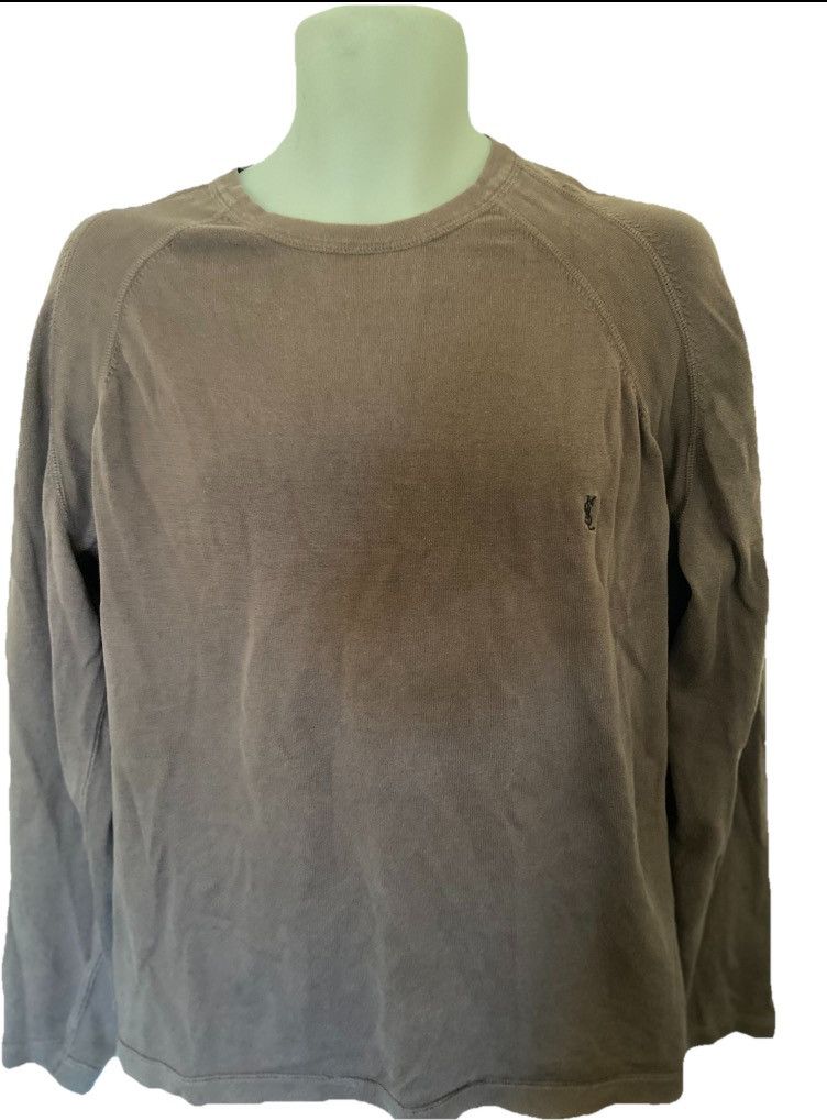 Vintage × Yves Saint Laurent YSL Brown Yves Saint Laurent Sweatshirt Travis vibe fits L Size US L / EU 52-54 / 3 - 1 Thumbnail