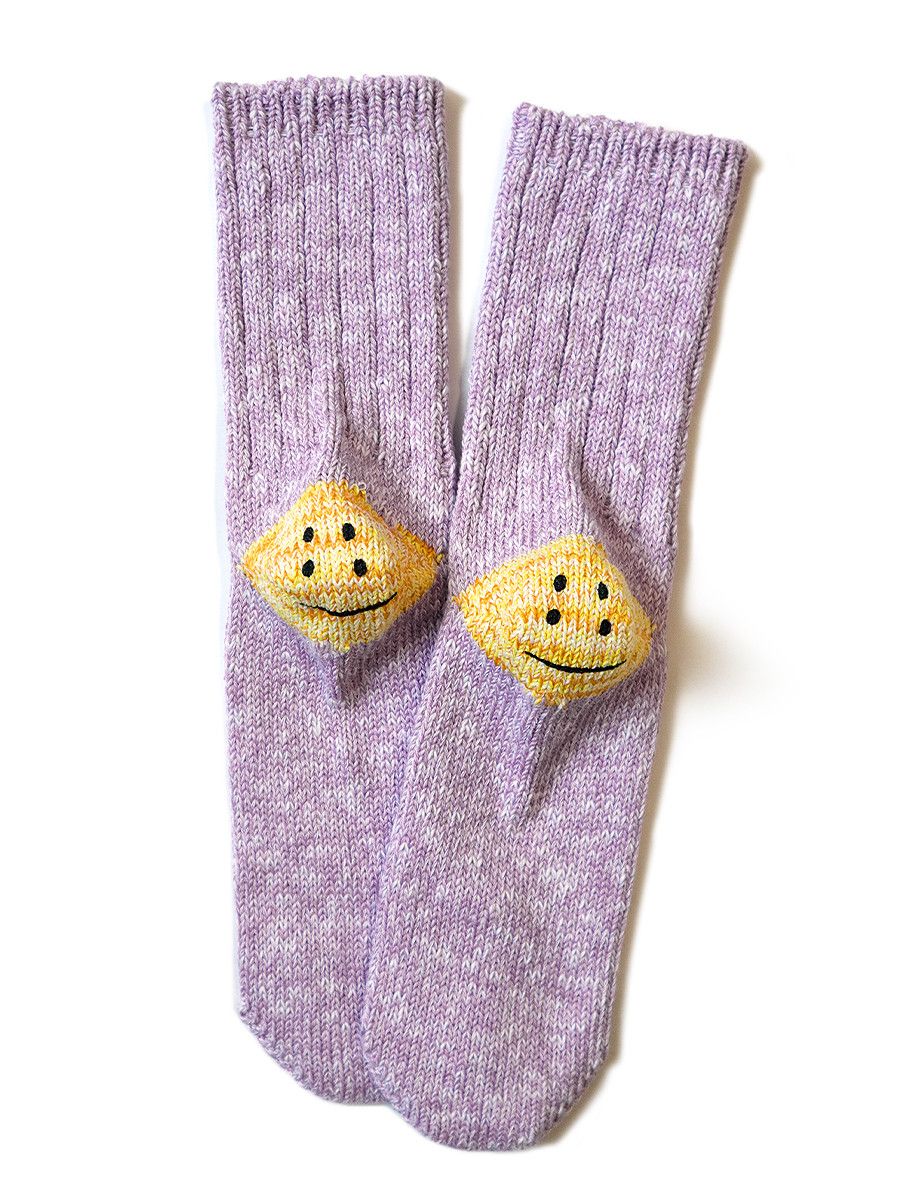 Kapital KAPITAL 56 yarns RAINBOWY HAPPY HEEL socks smile 6 pairs set Size ONE SIZE - 7 Thumbnail