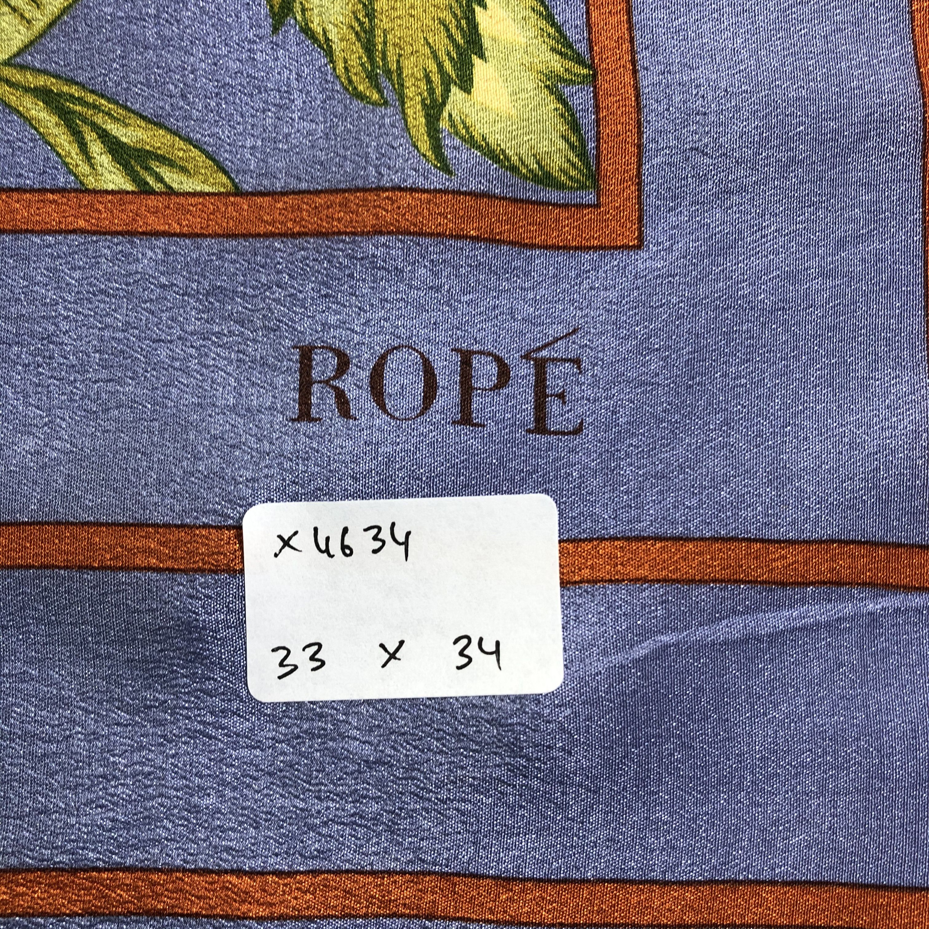 Vintage Vintage Rope Silk Scarf Size ONE SIZE - 7 Thumbnail
