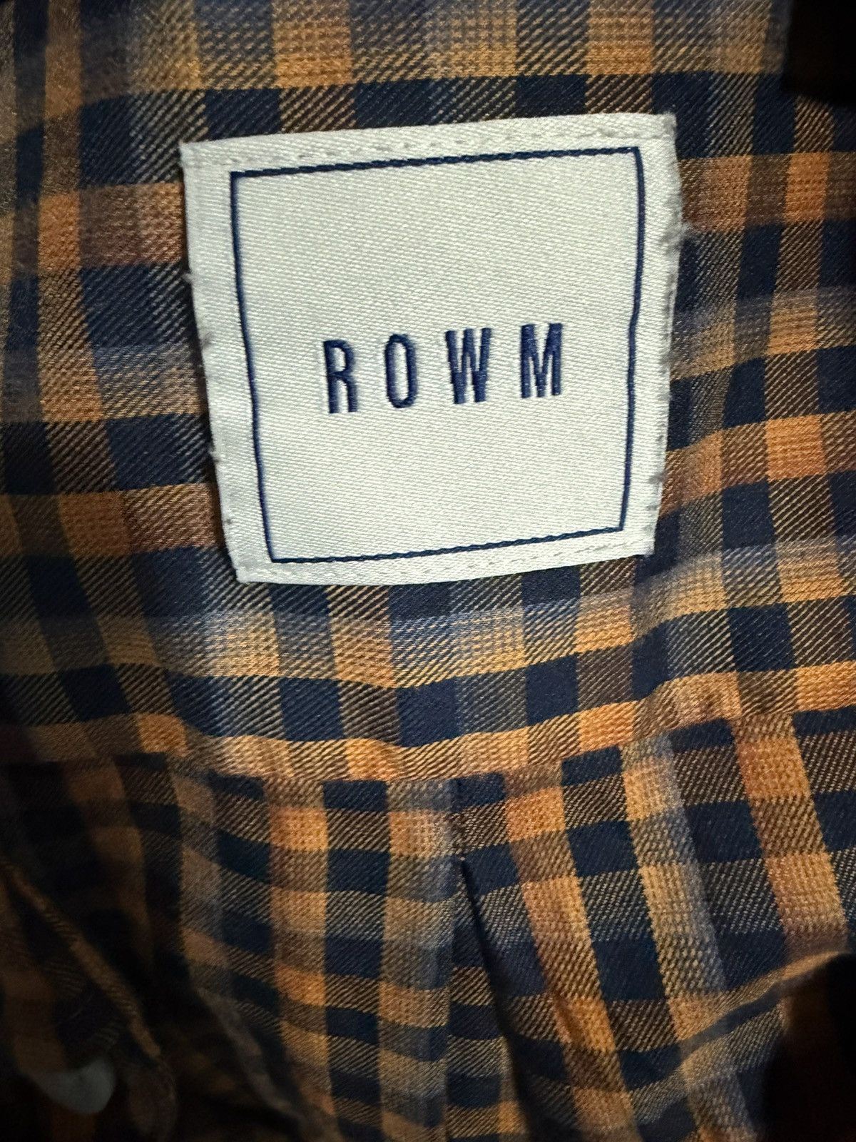 Other Rowm Gingham Plaid Button Down Shirt Size XXL. Size US XXL / EU 58 / 5 - 5 Thumbnail