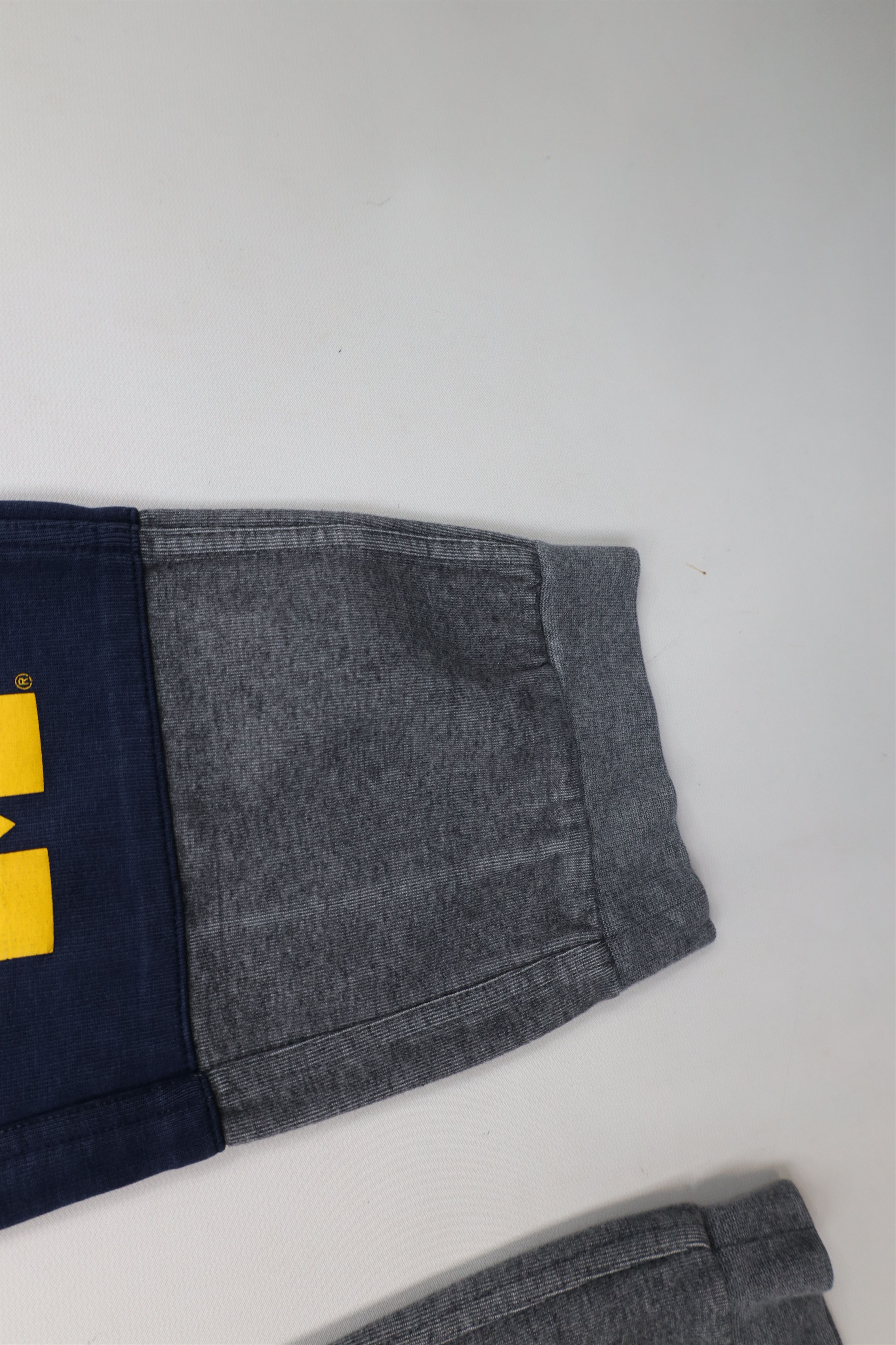 Nike × Vintage Nike Block University of Michigan Cuffed Sweatpants Joggers Size US 34 / EU 50 - 8 Thumbnail
