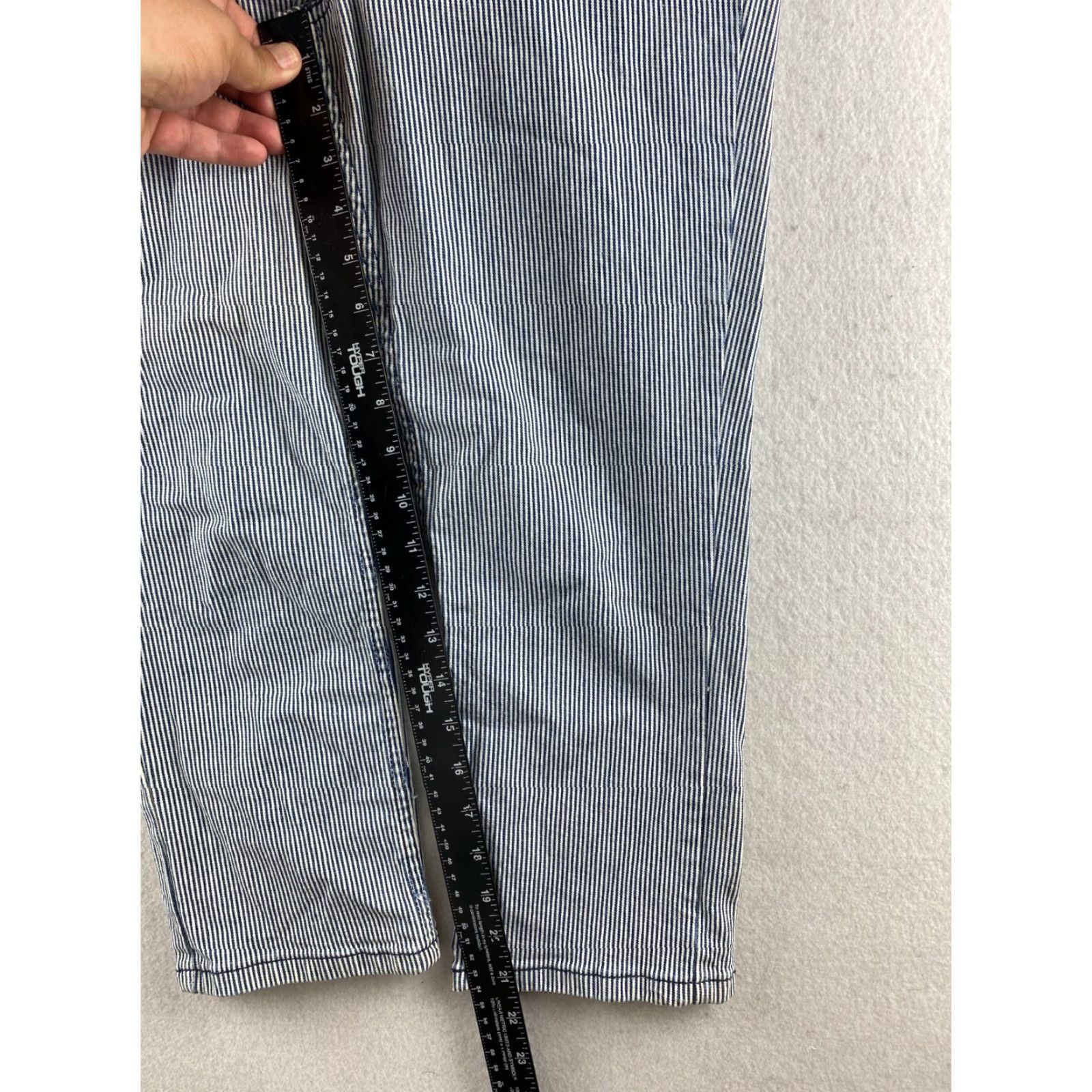 Levi's Levi's Jeans Capri Shaping 311 28 Blue Stretch Pin Stripe Railroad Core Women Jeans Size 28" / US 6 / IT 42 - 5 Thumbnail