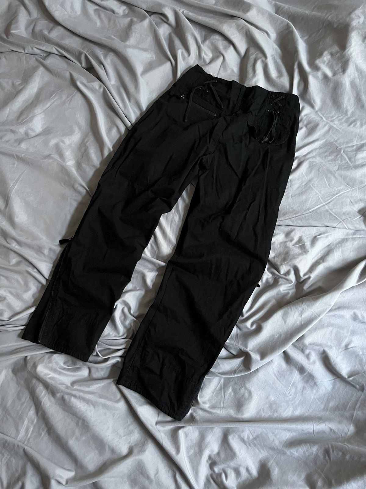 Japanese Brand × Vintage Pants Japanese Brand Vintage Black Size US 36 / EU 52 - 8 Thumbnail