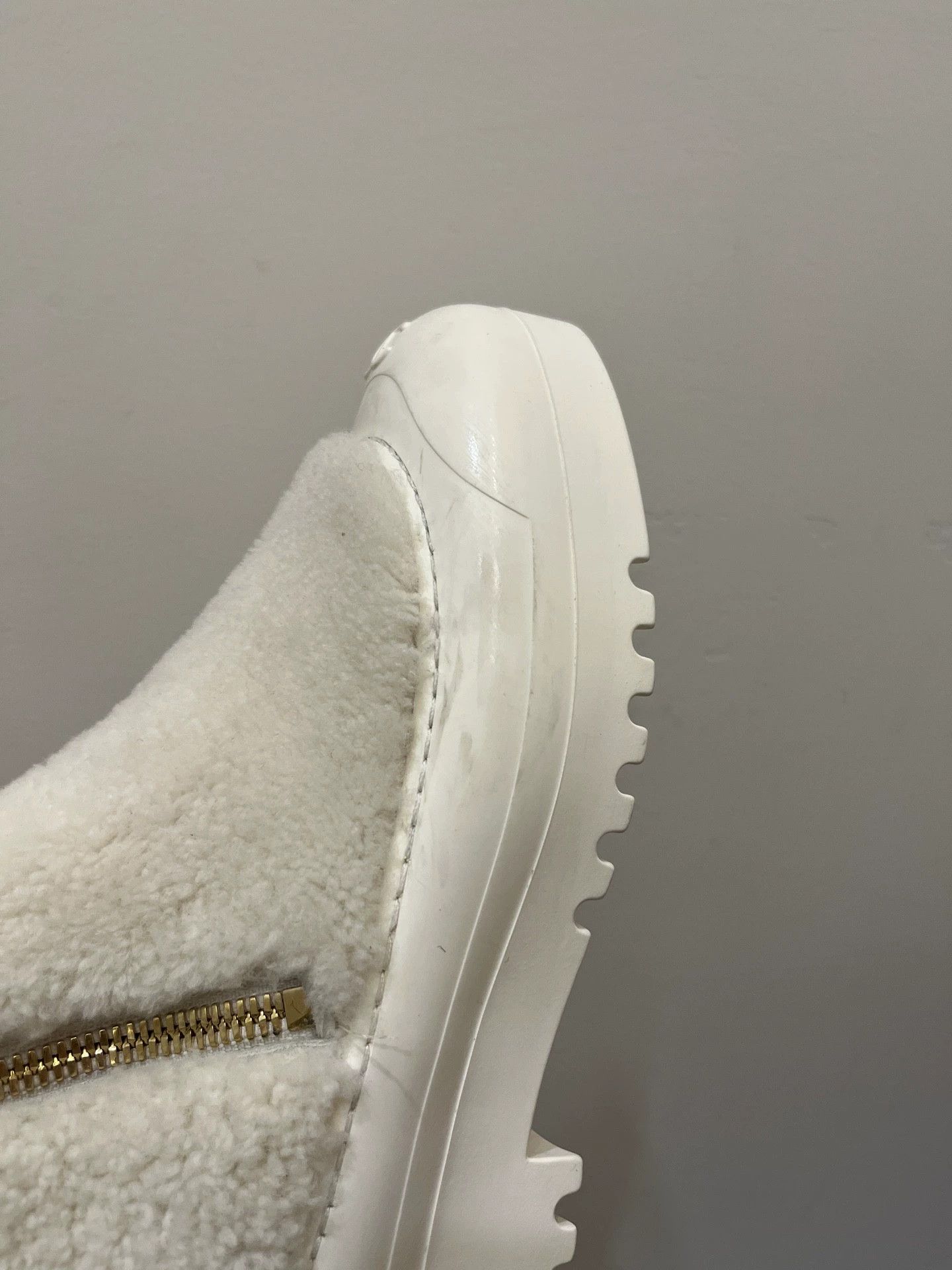 Chanel Chanel White Lamb Platform Short Boot 37 99N Stain Zpr Glue Size US 6.5 / IT 36.5 - 6 Thumbnail