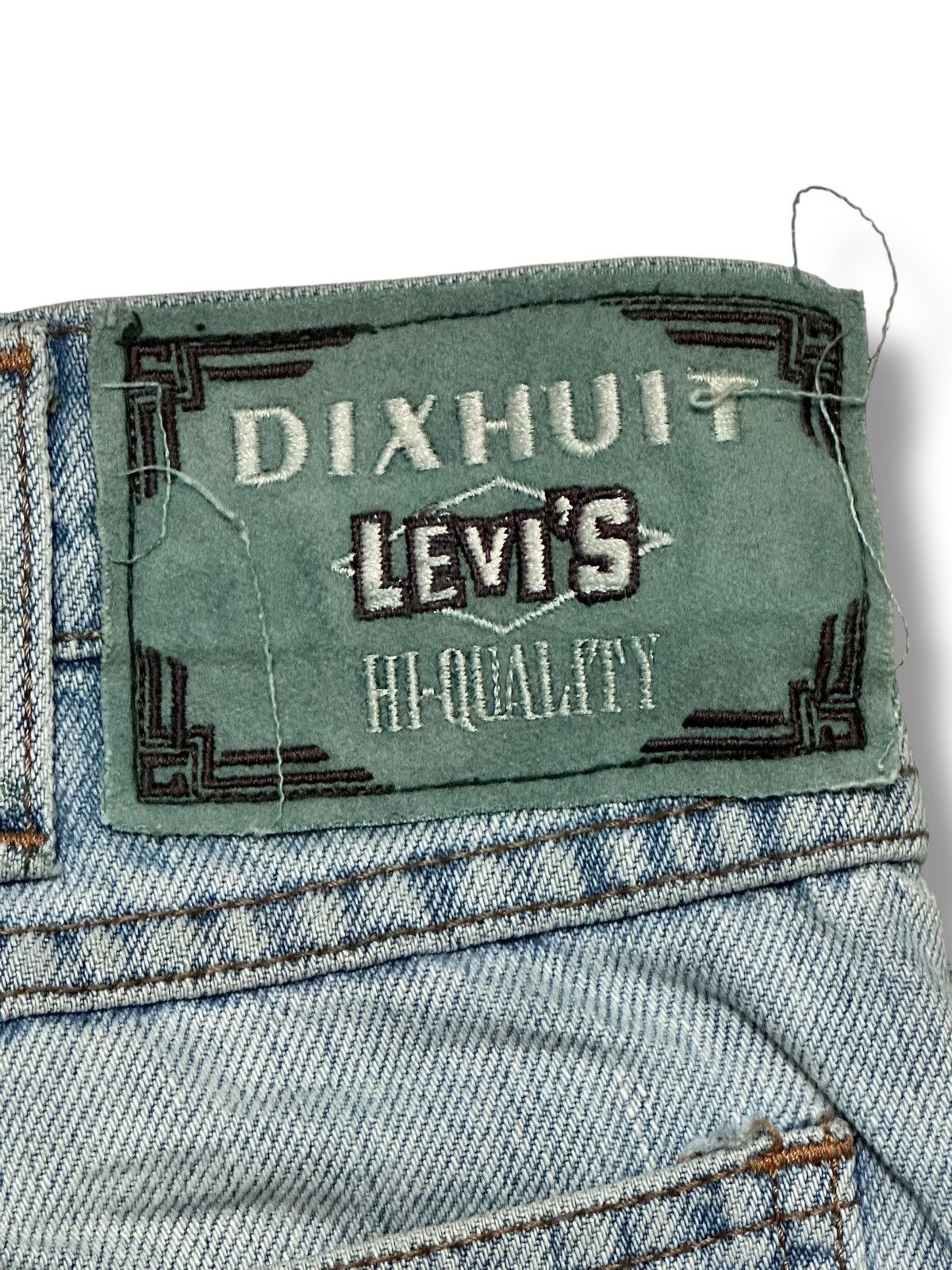 Levi's Levis 1991 Dixhuit Big E Black Tab Straight Leg & BlueWash Size US 34 / EU 50 - 10 Thumbnail