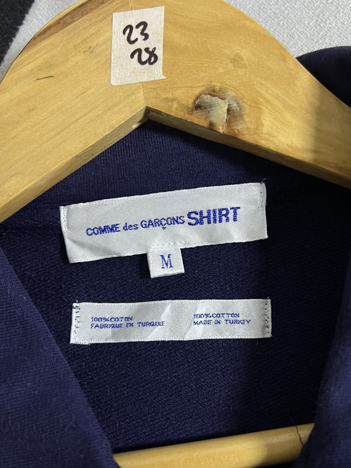 Other CDG by COMME DES GARCONS PLAIN HALF ZIPPER BAGGY SWEATSHIRT Size US L / EU 52-54 / 3 - 9 Thumbnail