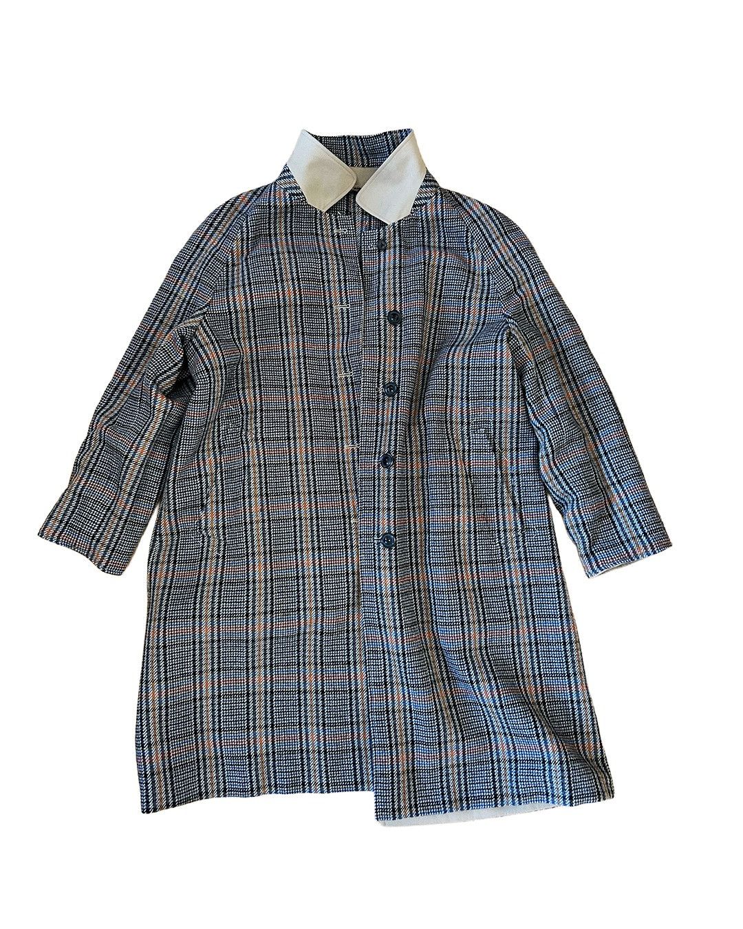 Maison Margiela Maison Margiela Pendleton reversible coat in beige Size US M / EU 48-50 / 2 - 6 Thumbnail