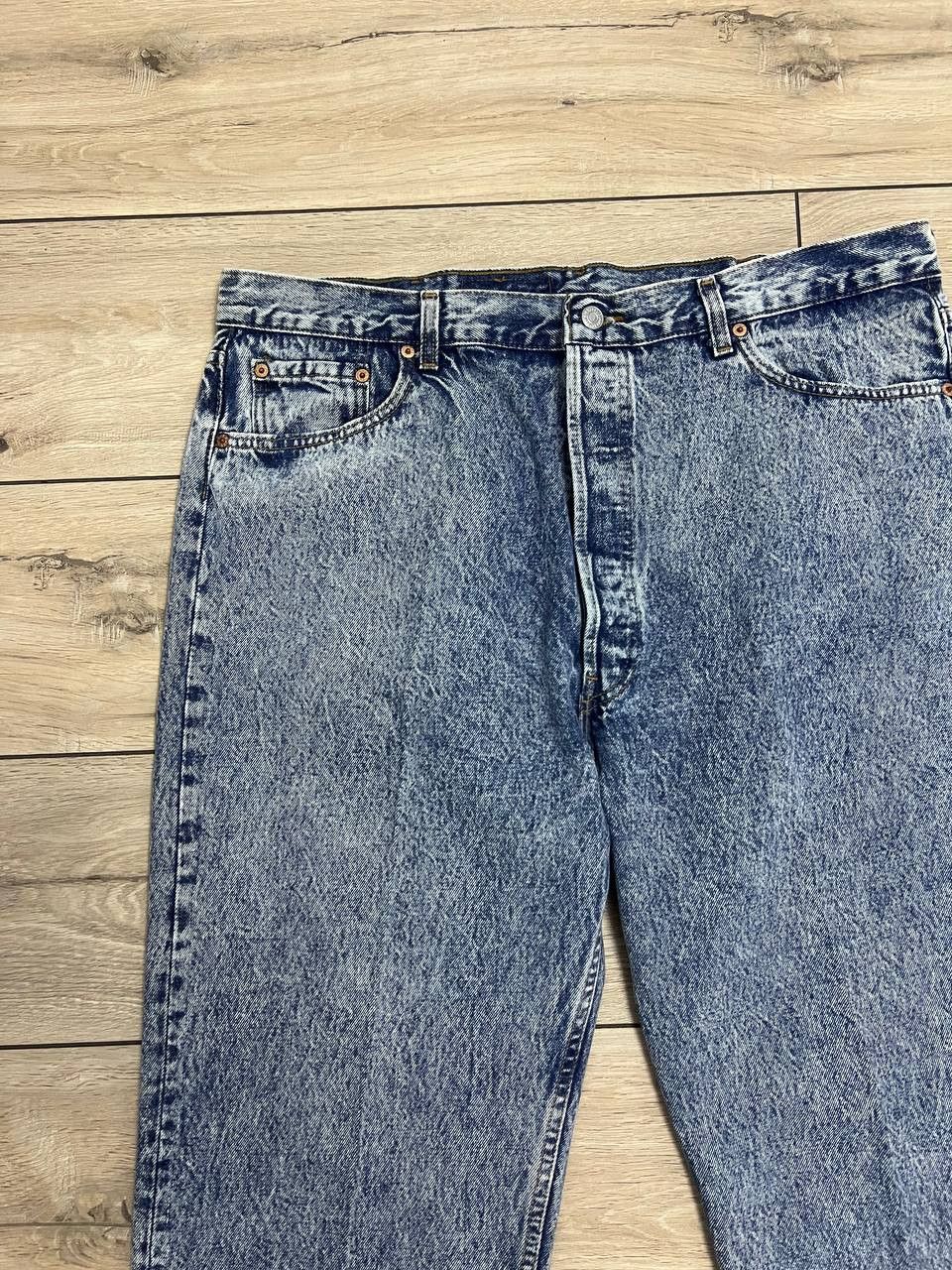 Levi's × Vintage Levi's 501 90s Vintage Rare Jeans Denim USA Made Washed W 42 Size US 42 / EU 58 - 6 Thumbnail