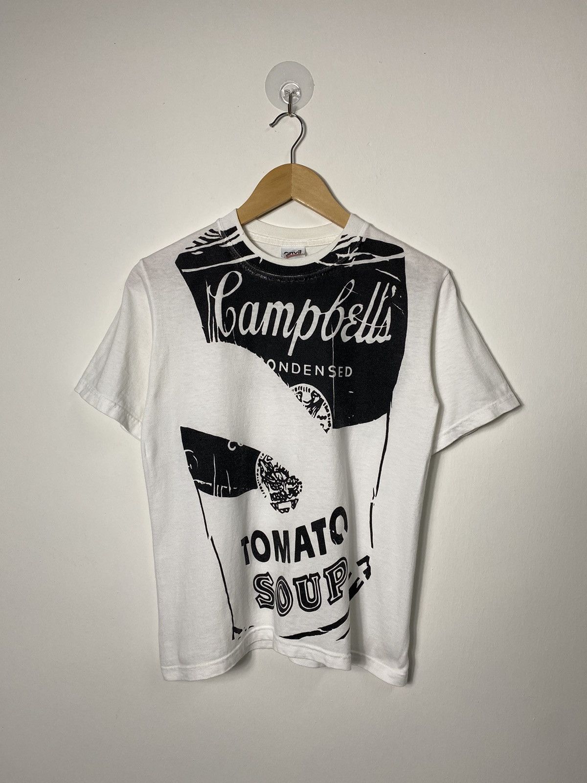Andy Warhol Vintage 2000s Andy Warhol Overprint T-shirt Size US S / EU 44-46 / 1 - 1 Thumbnail